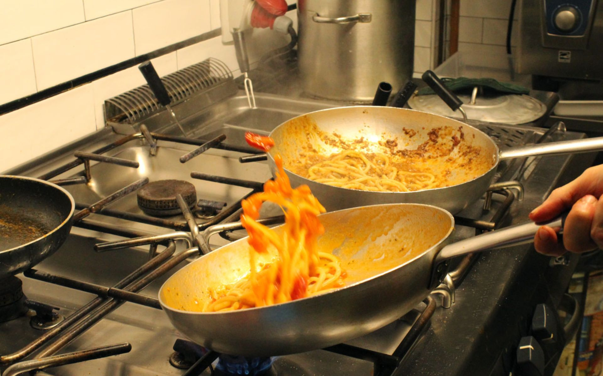 Fresh local ingredients come alive as a seasonal Tuscan meal is prepared