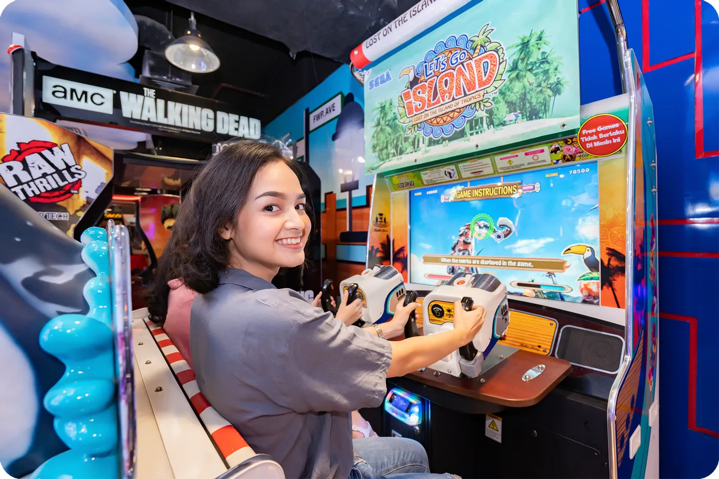 Аркада Funworld Grand Indonesia Shopping Town Broadway в Джакарте 