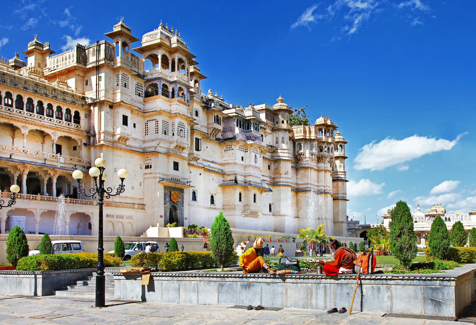 City Palace in Udaipur.