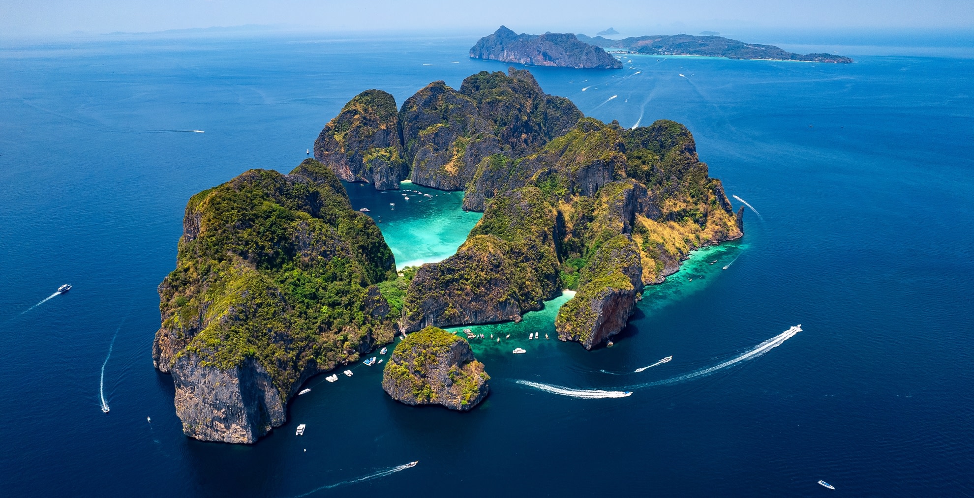 Phi Phi Islands Full-Day Private Speedboat Island Hopping Tour