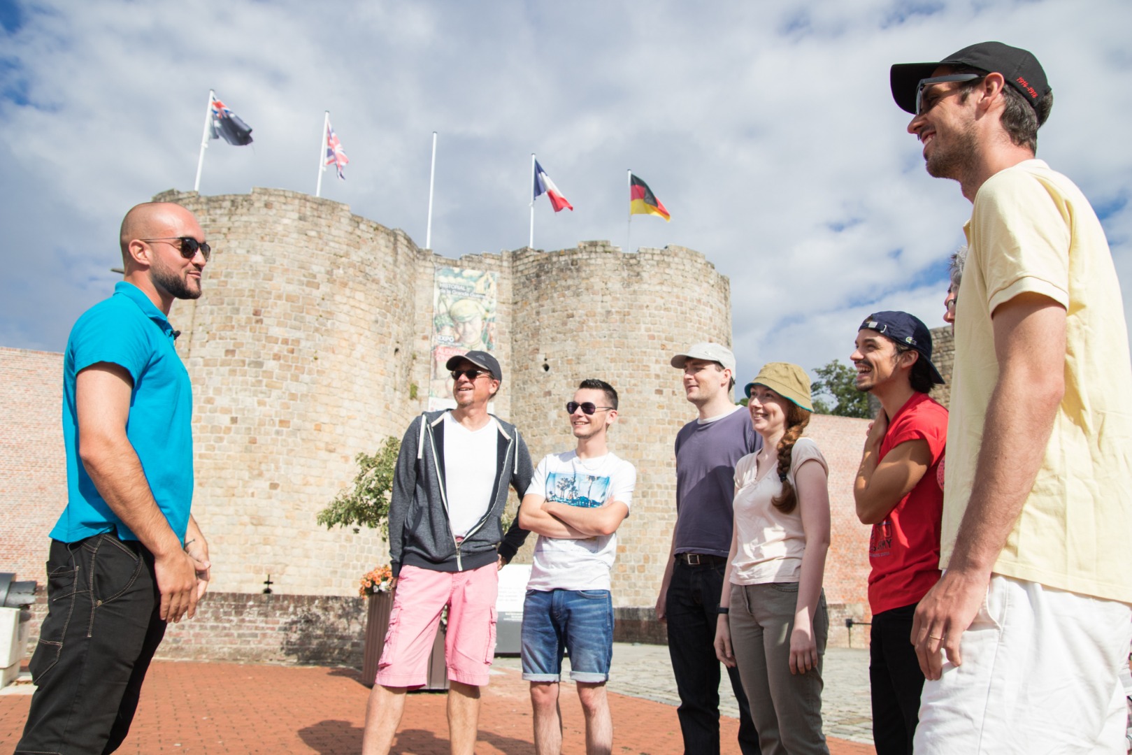 small group tour traveling to somme battlefields