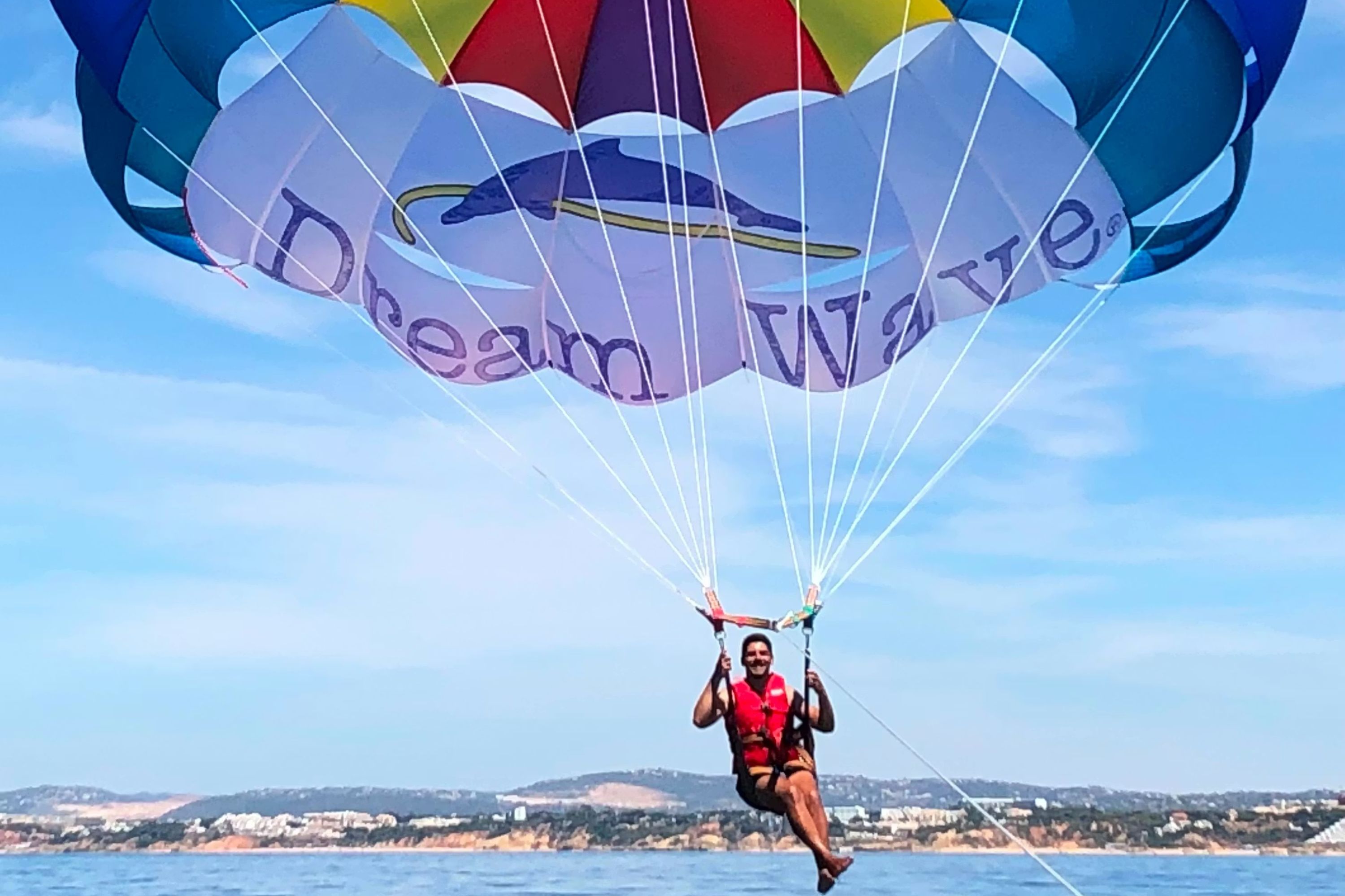 Опыт парасейлинга в Албуфейре 