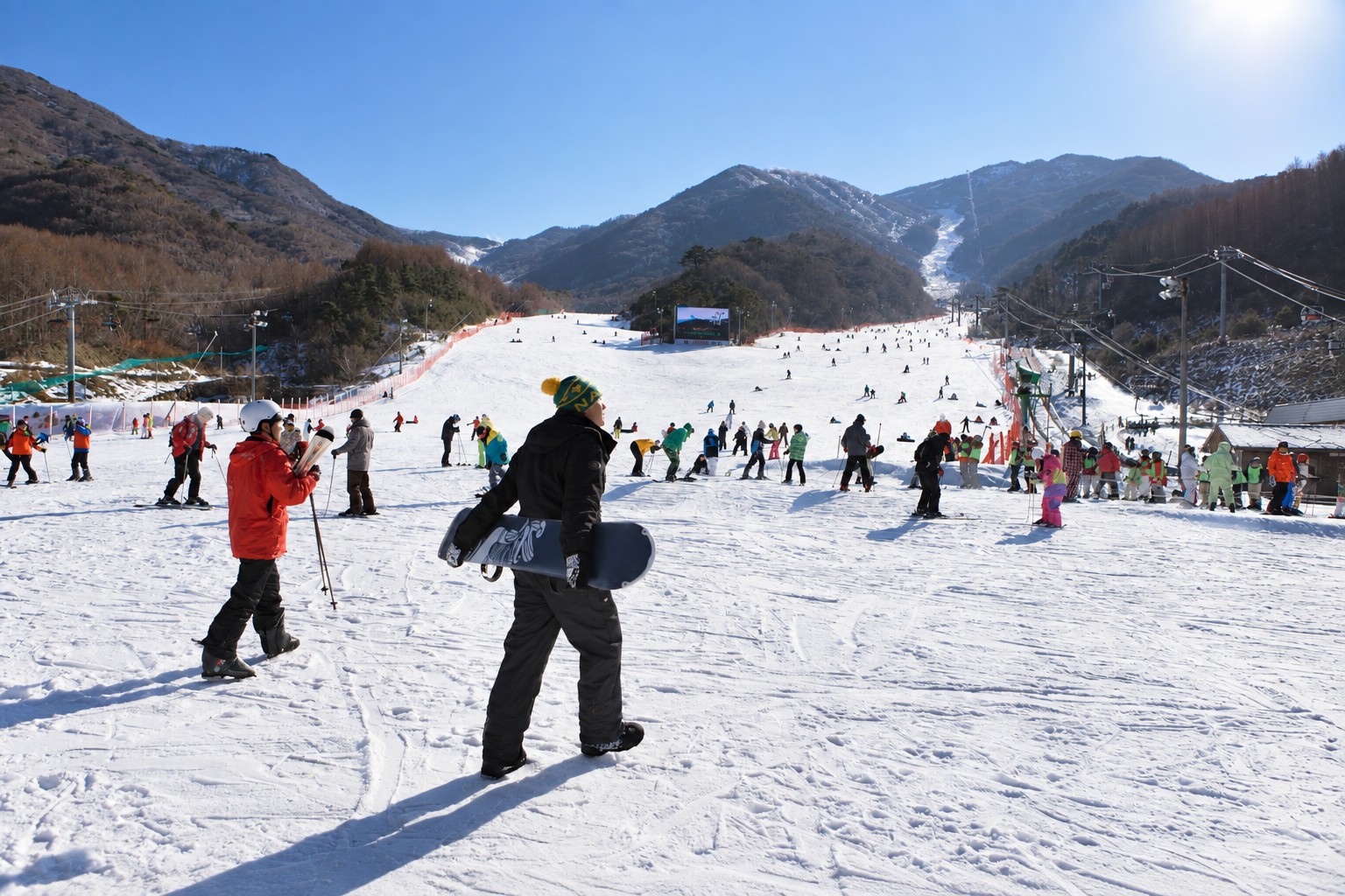 第一次雙板滑雪嗎？初學者友善的雙板滑雪課程，讓您輕鬆有趣地入門。
