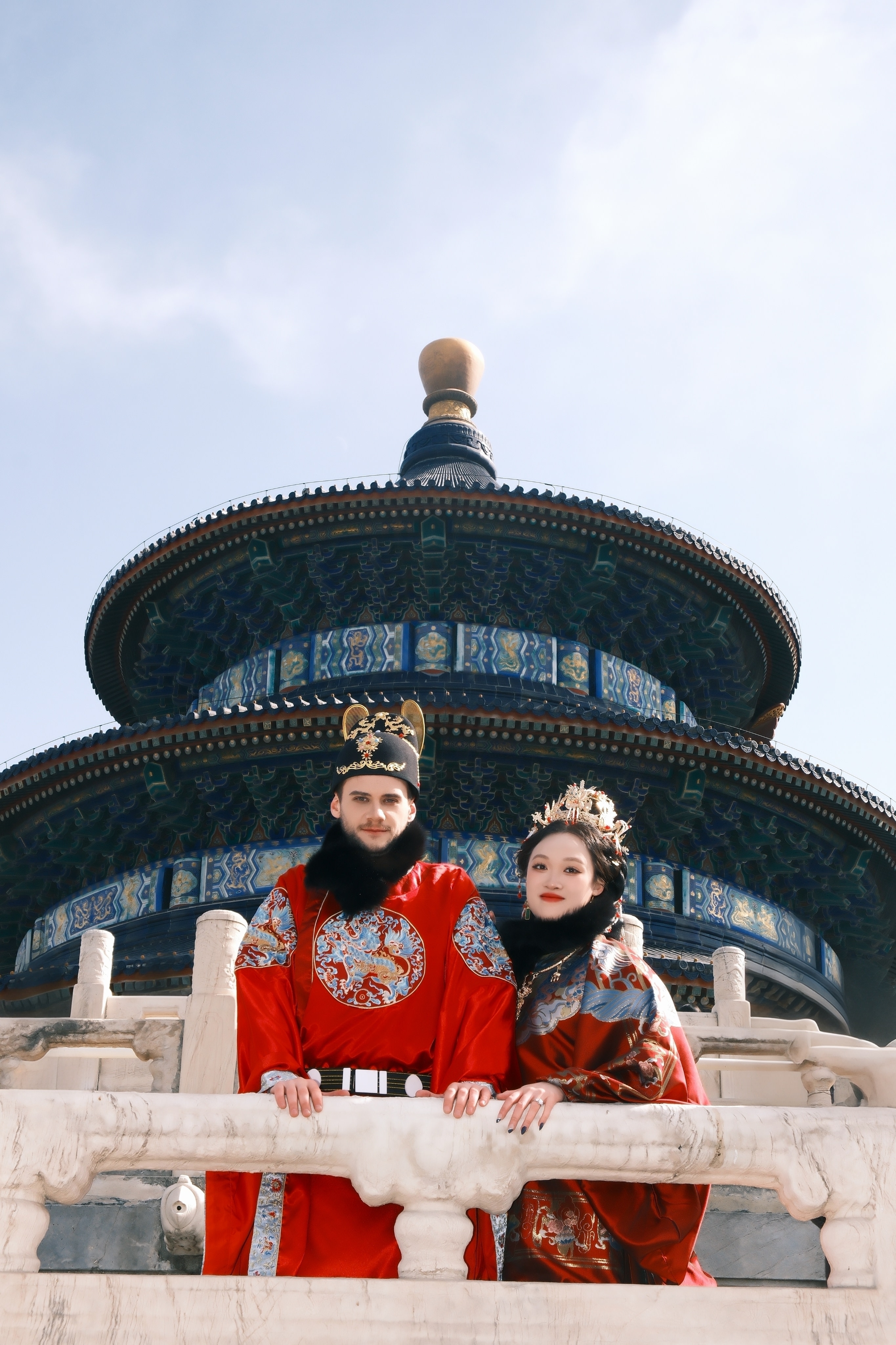 Beijing Temple of Heaven Hall of Prayer for Good Harvests Hanfu Rental · Ancient Costume Travel Photography Cheongsam Photography