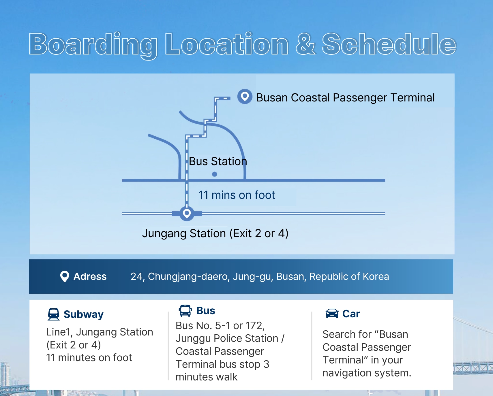 Busan East Coast Cruise