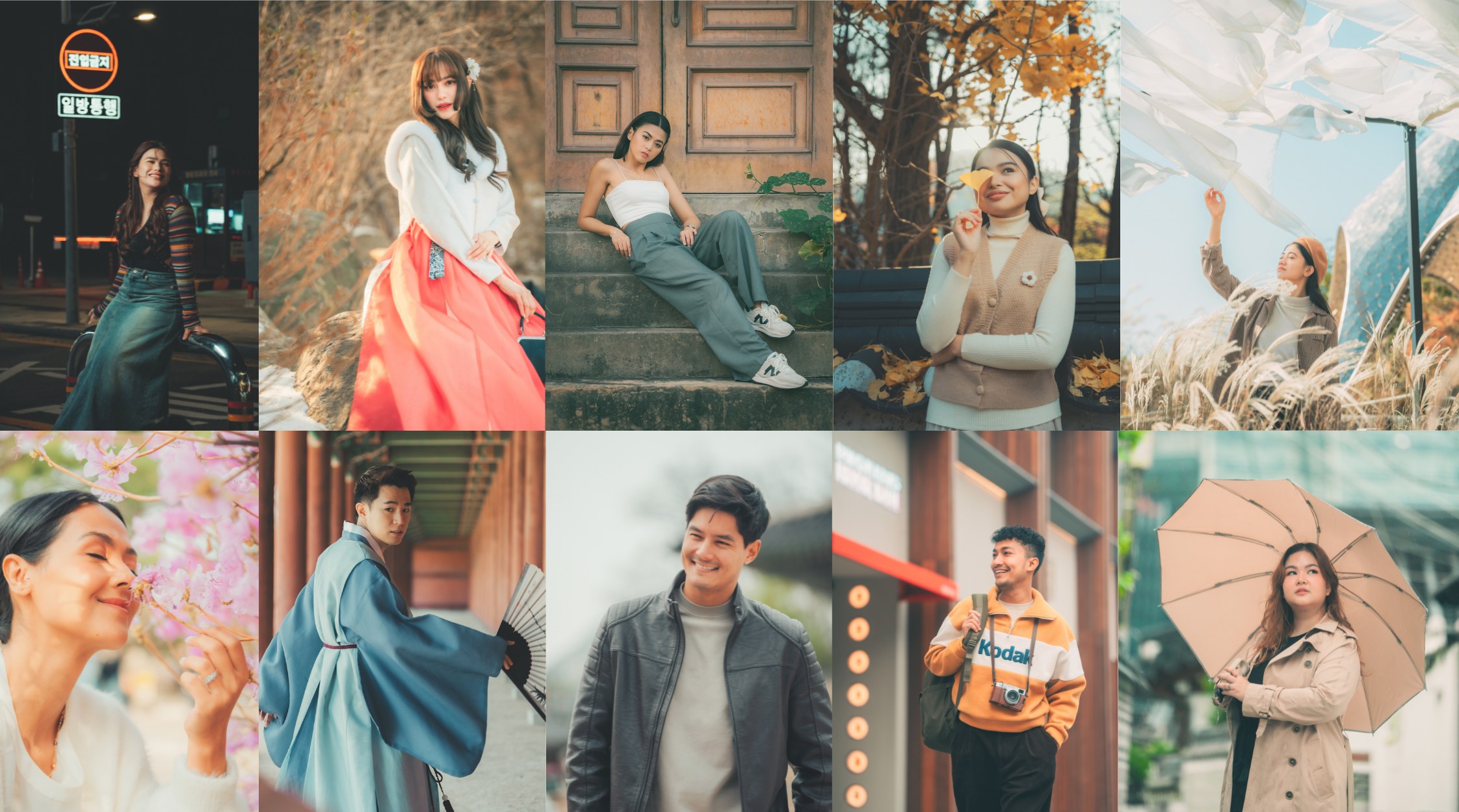 單人拍攝 - “在自己的聚光燈下閃耀!”
在美麗的首爾街景中捕捉您獨特的個性和風格——展現最真實的自我。 單人拍攝 - “在自己的聚光燈下閃耀!”
在美麗的首爾街景中捕捉您獨特的個性和風格——展現最真實的自我。