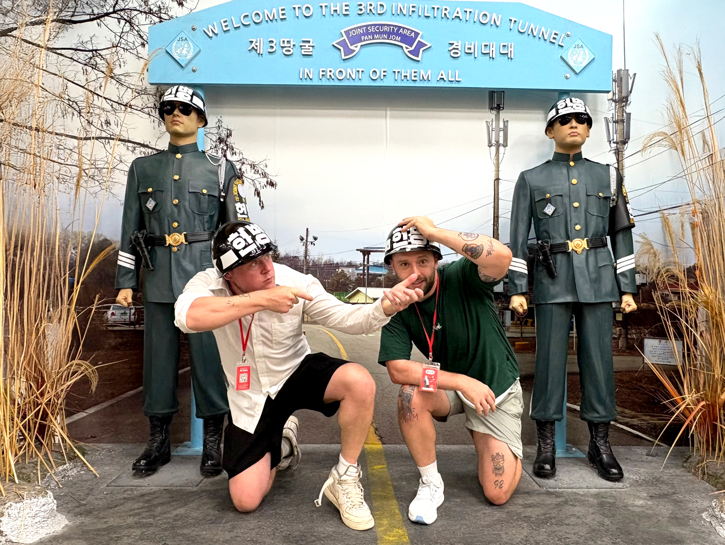 準備好在DMZ 非軍事區化身勇敢的士兵，拍下獨特又有趣的自拍照，在這個獨特的景點創造難忘的回憶！