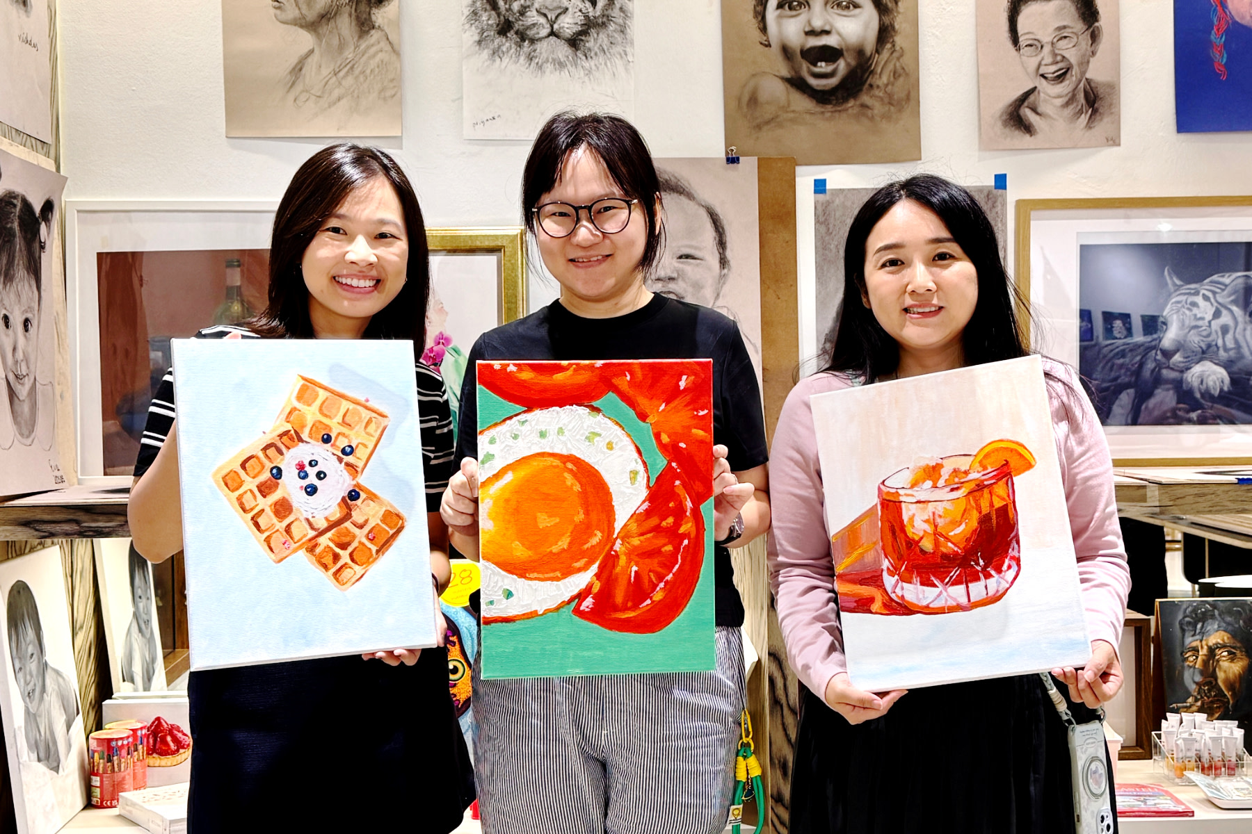 Chalk N Pencils Art Cafe at New Bahru