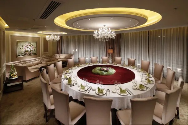 Hotel restaurant environment display map