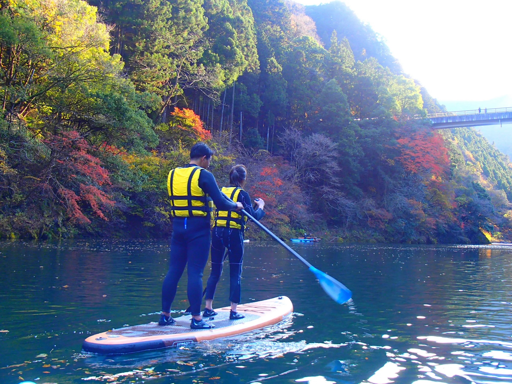 Lake SUP Tour at Shiromaru Lake in Okutama, Tokyo