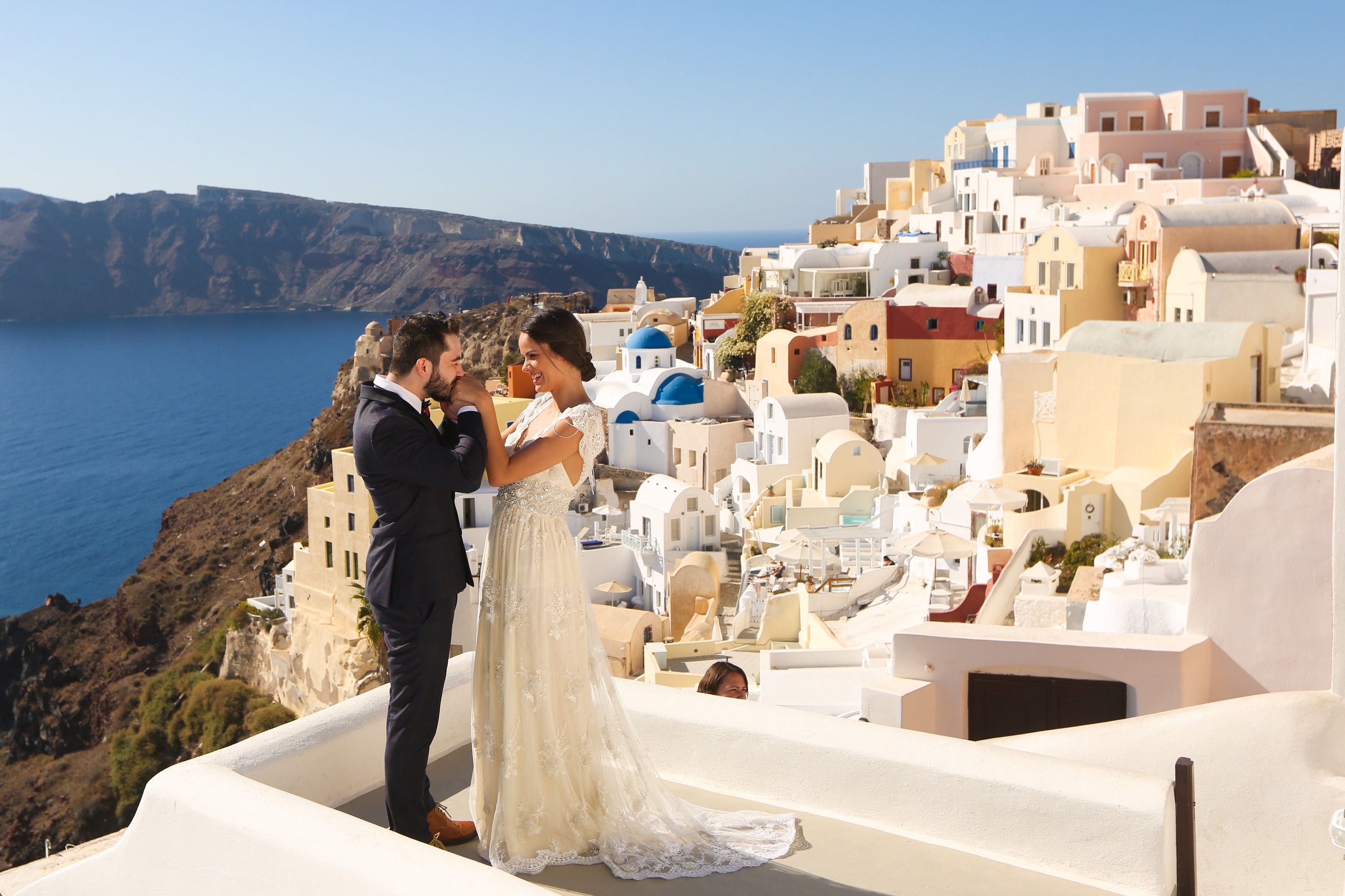 Professional Photoshoot in Santorini