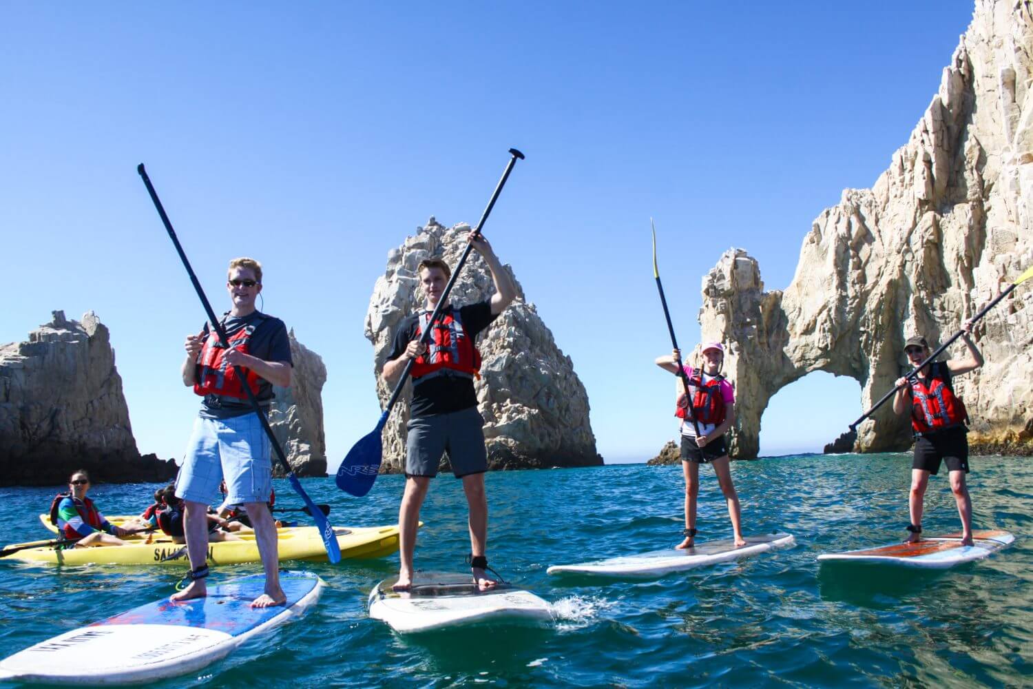 Private Paddleboard and snorkel at the arch