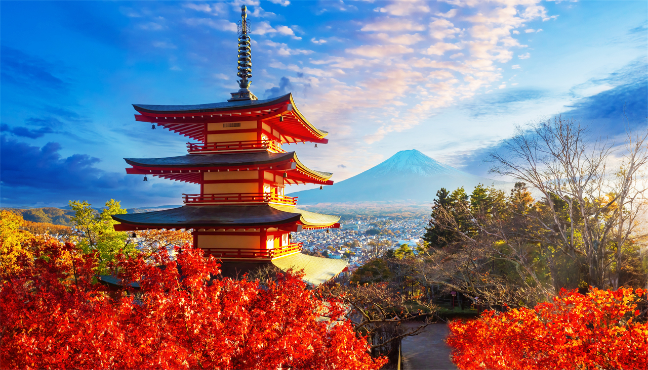 富士山探索之旅-新倉山淺間公園·天梯小鎮·忍野八海·河口湖大石公園·西湖療愈里根場一日遊