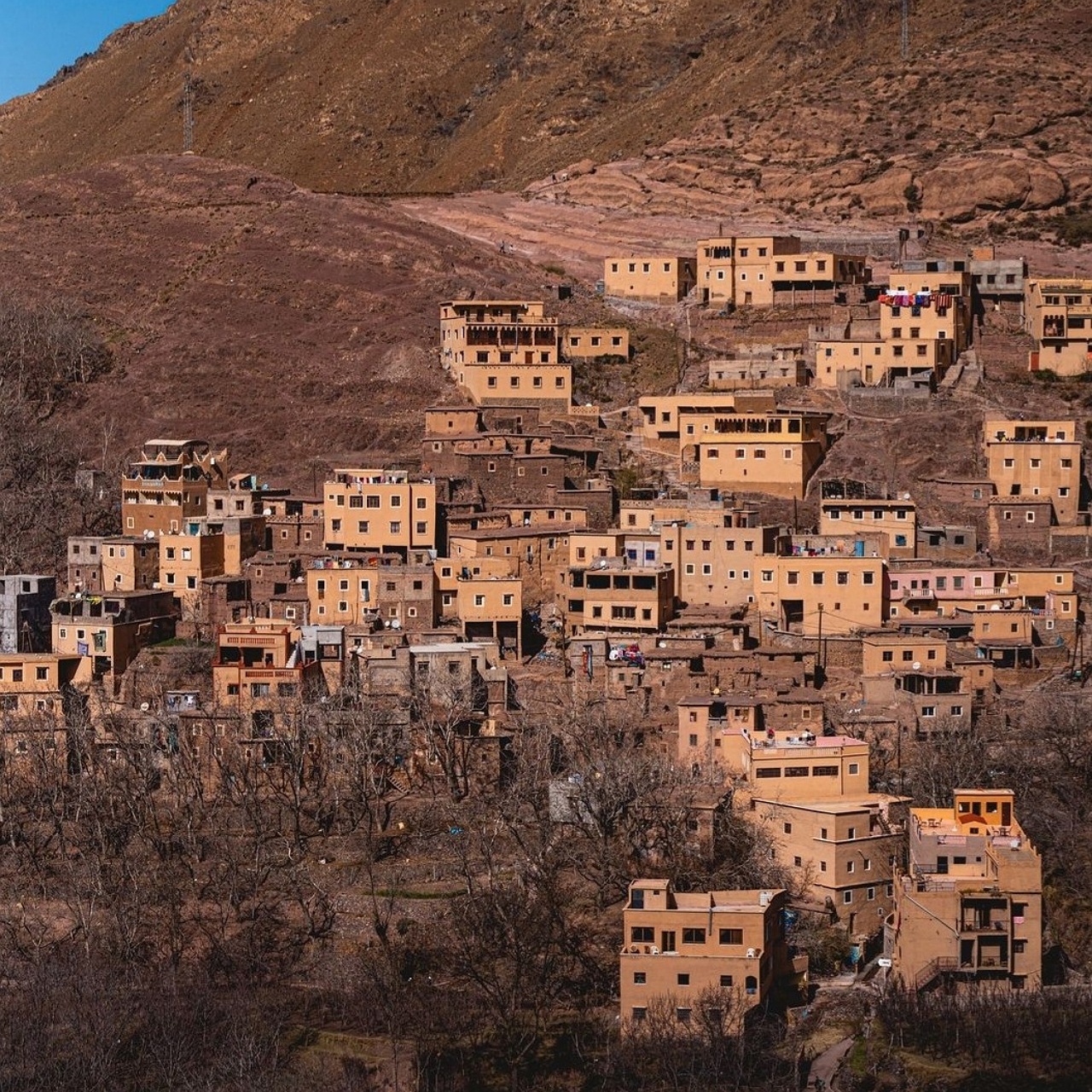 阿特拉斯山脈 & 柏柏爾村莊 & 瀑布之旅（馬拉喀什出發）