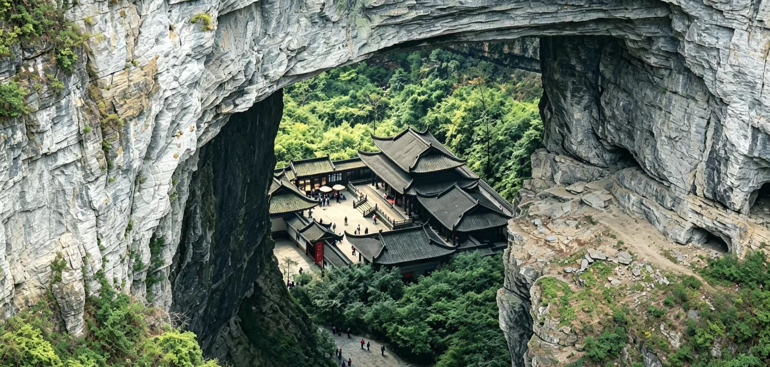 Chongqing Karst Two-Day Tour + Three Natural Bridges + Fairy Mountain + Furong Cave