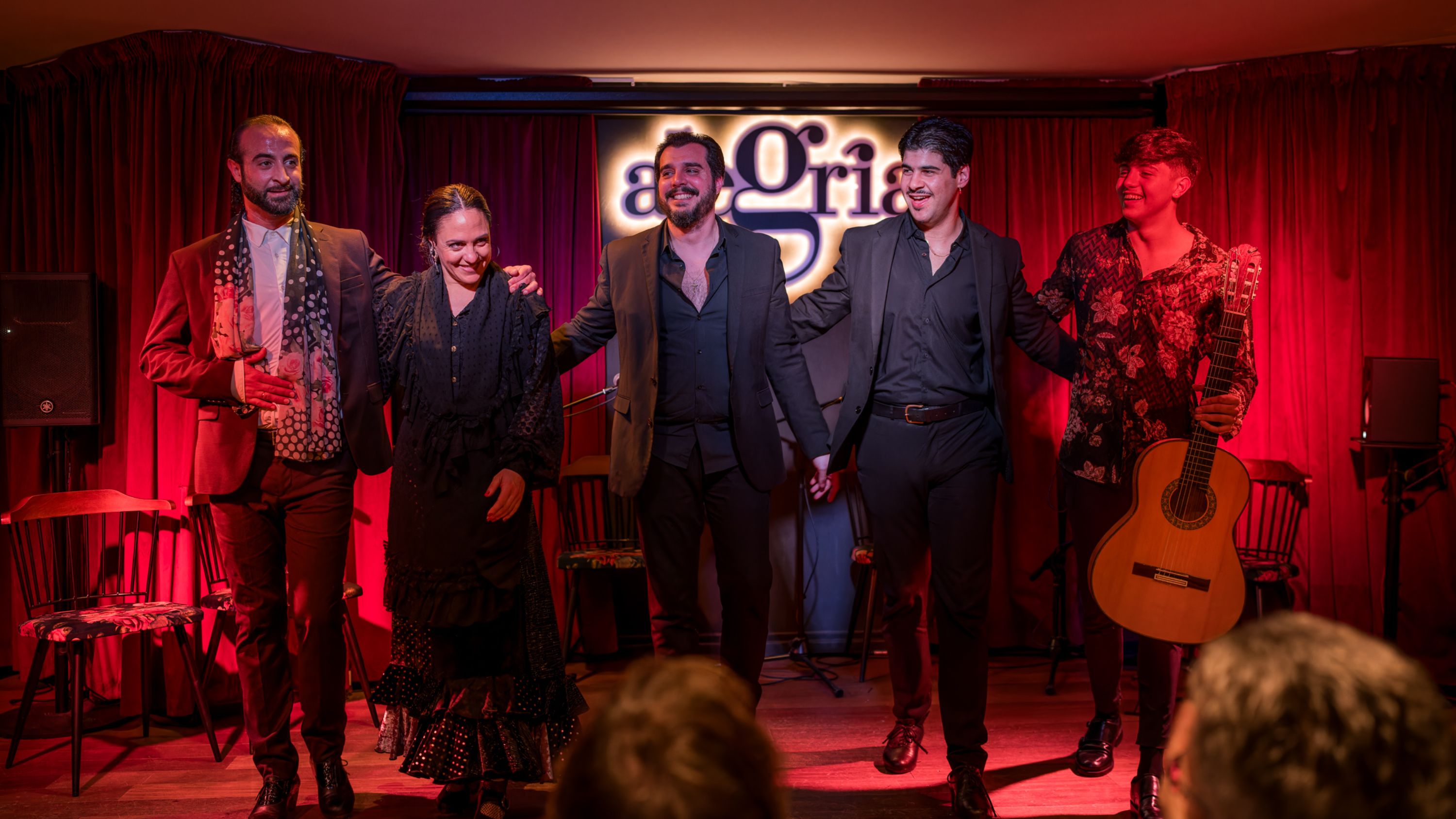 馬拉加佛朗明哥 Alegria 舞團佛朗明哥表演 (Flamenco show at Flamenco Alegria in Malaga)