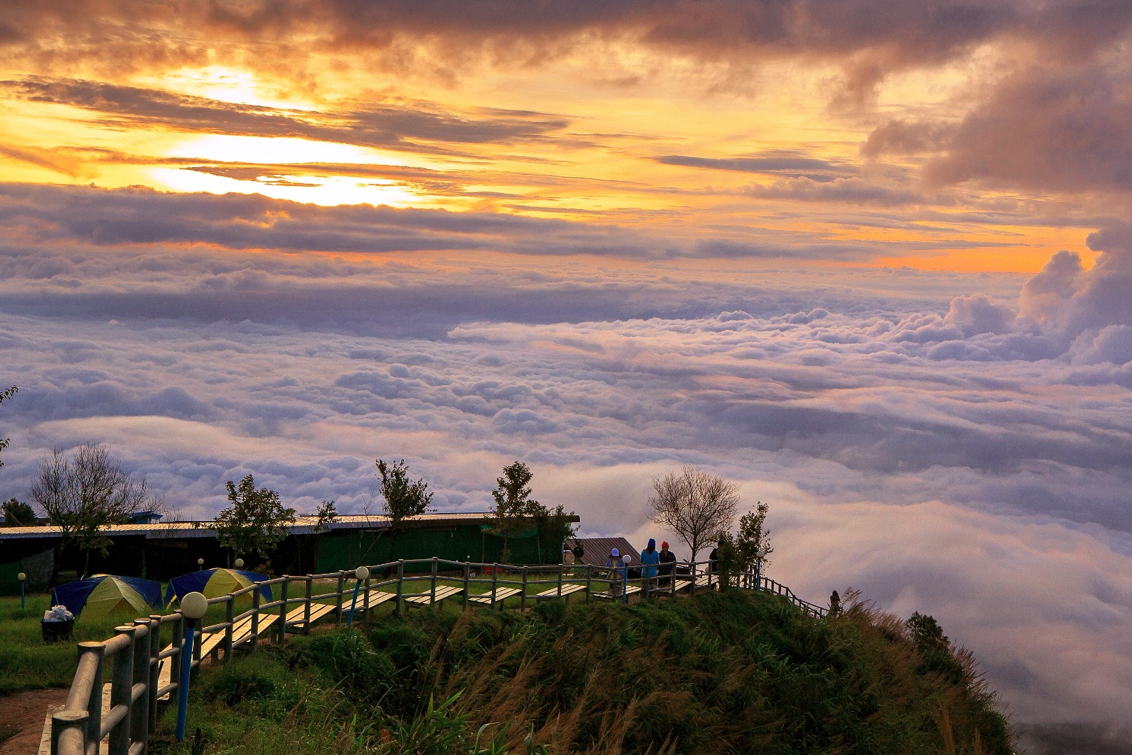 sunrise view at khao kho