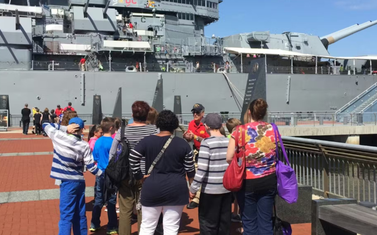 Battleship New Jersey Ticket