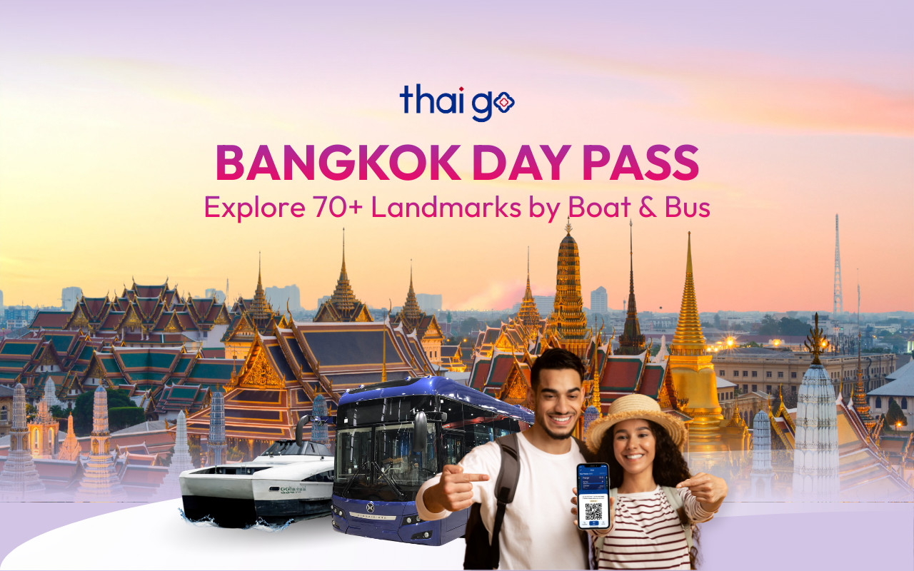 ThaiGo: Bangkok Unlimited River Boat and Bus Pass