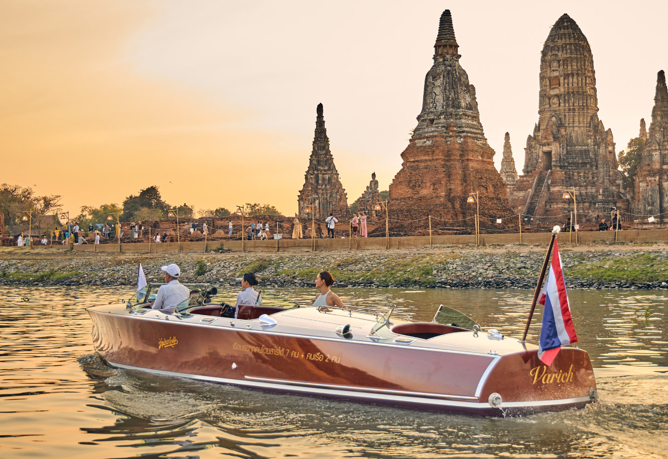 大城（Ayutthaya）：豪華遊艇遊船寺廟觀光