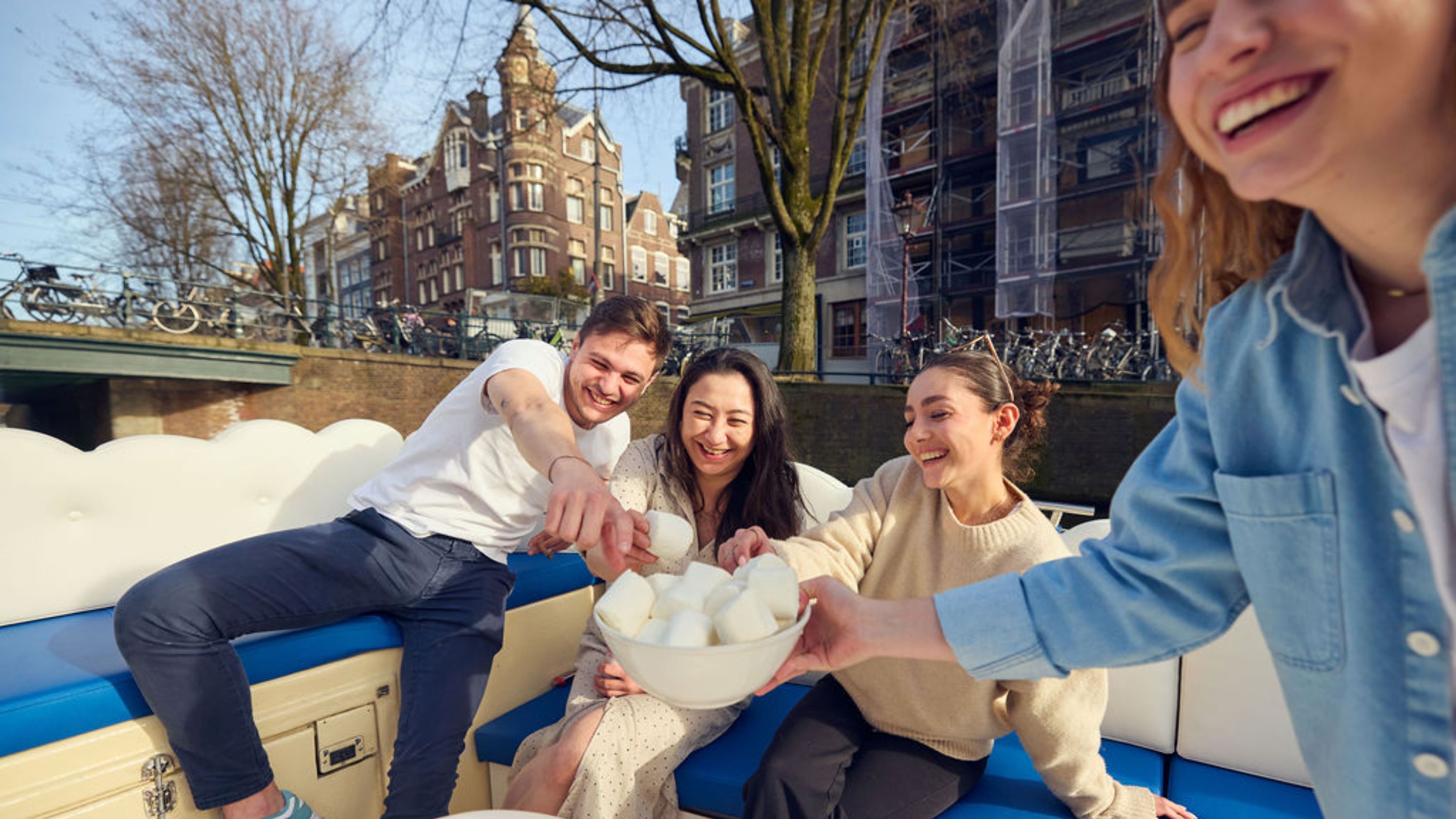 Cloud boat experience in Amsterdam