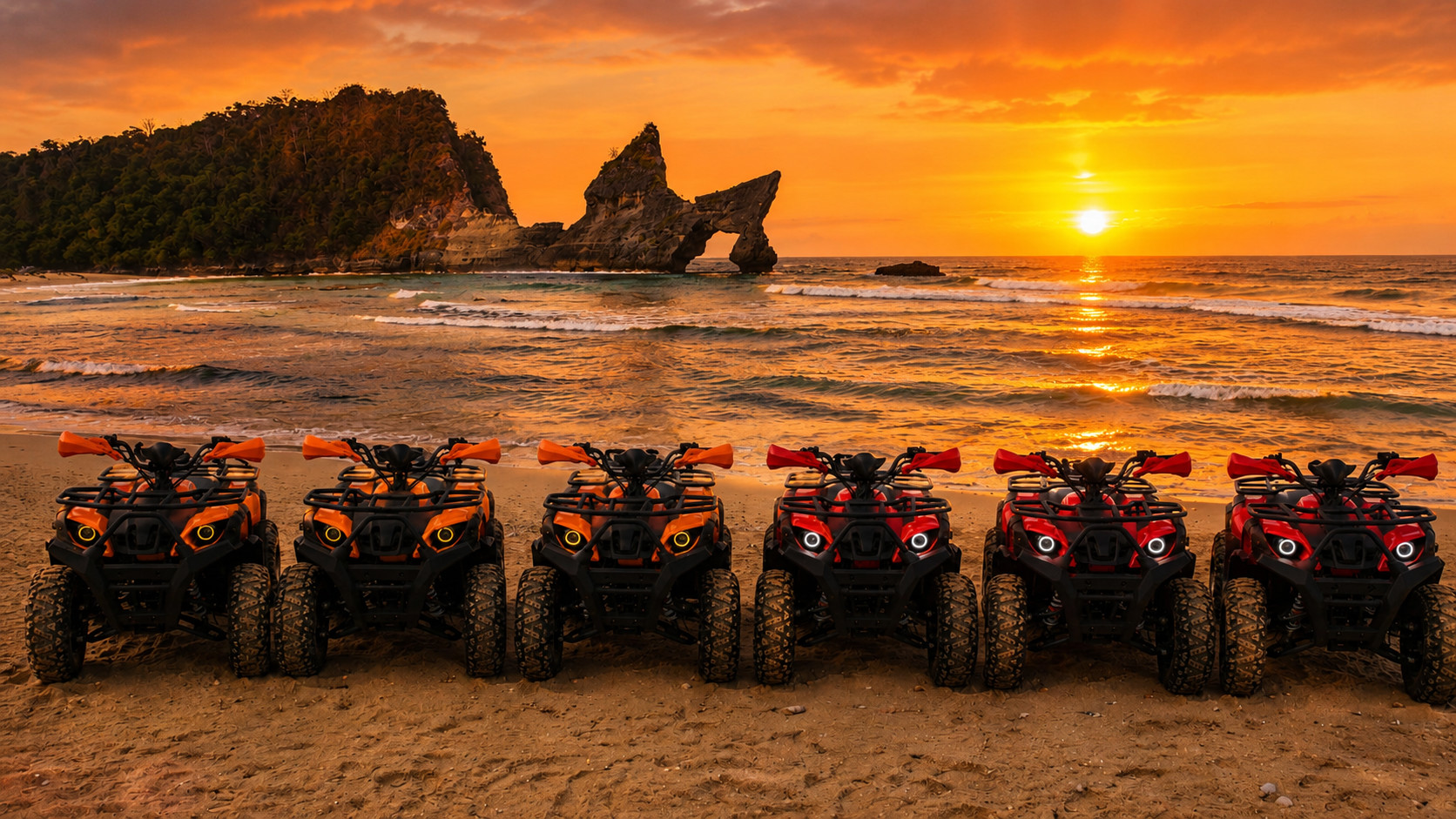 ATV Experience & Diamond Beach View in Nusa Penida Bali