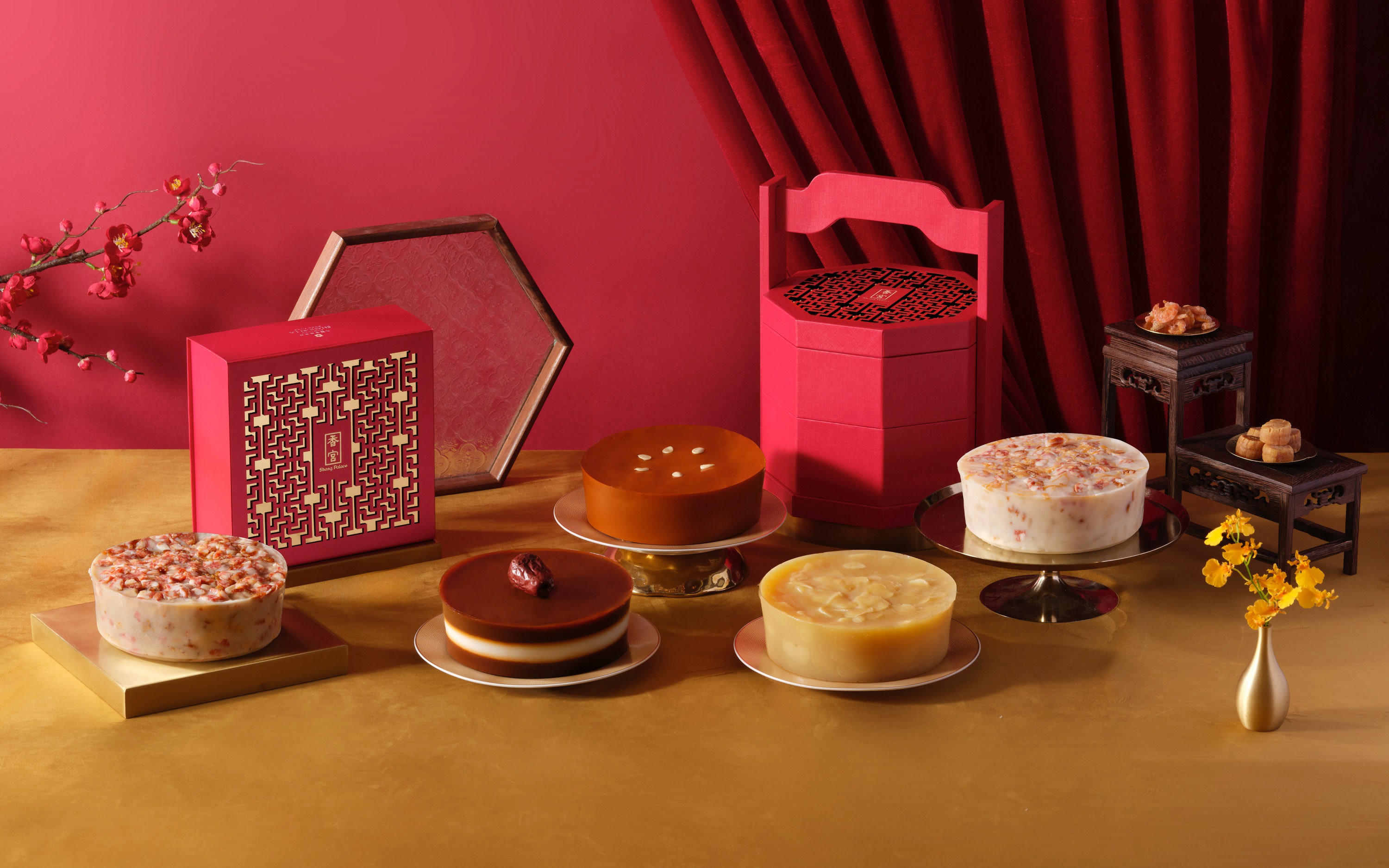 Kowloon Shangri-La I Shang Palace Pudding & Gift Box | 30/1 - 14/2 Pick up at Tsim Sha Tsui | CNY Offer 2026