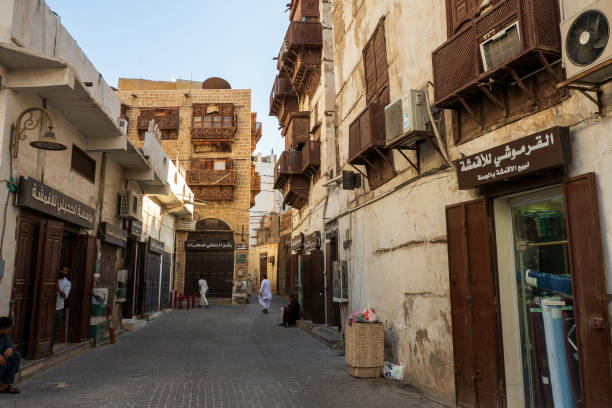 The bustling Balad marketplace includes this specialized market that sells electronics, perfumes, spices, dates, honey and household items.