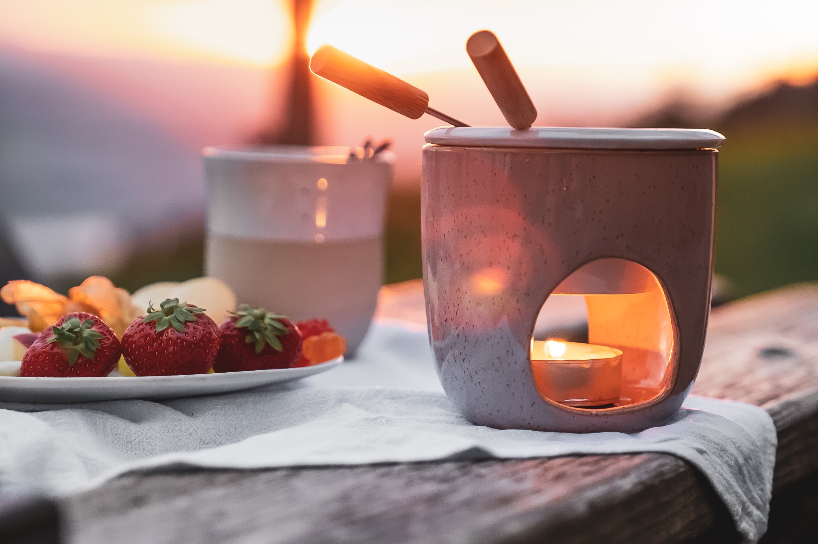 Mountain Chocolate Fondue Experience at Mount Rigi