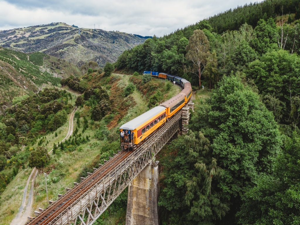 Dunedin to Queenstown (One-Way) Including Taieri Gorge Train