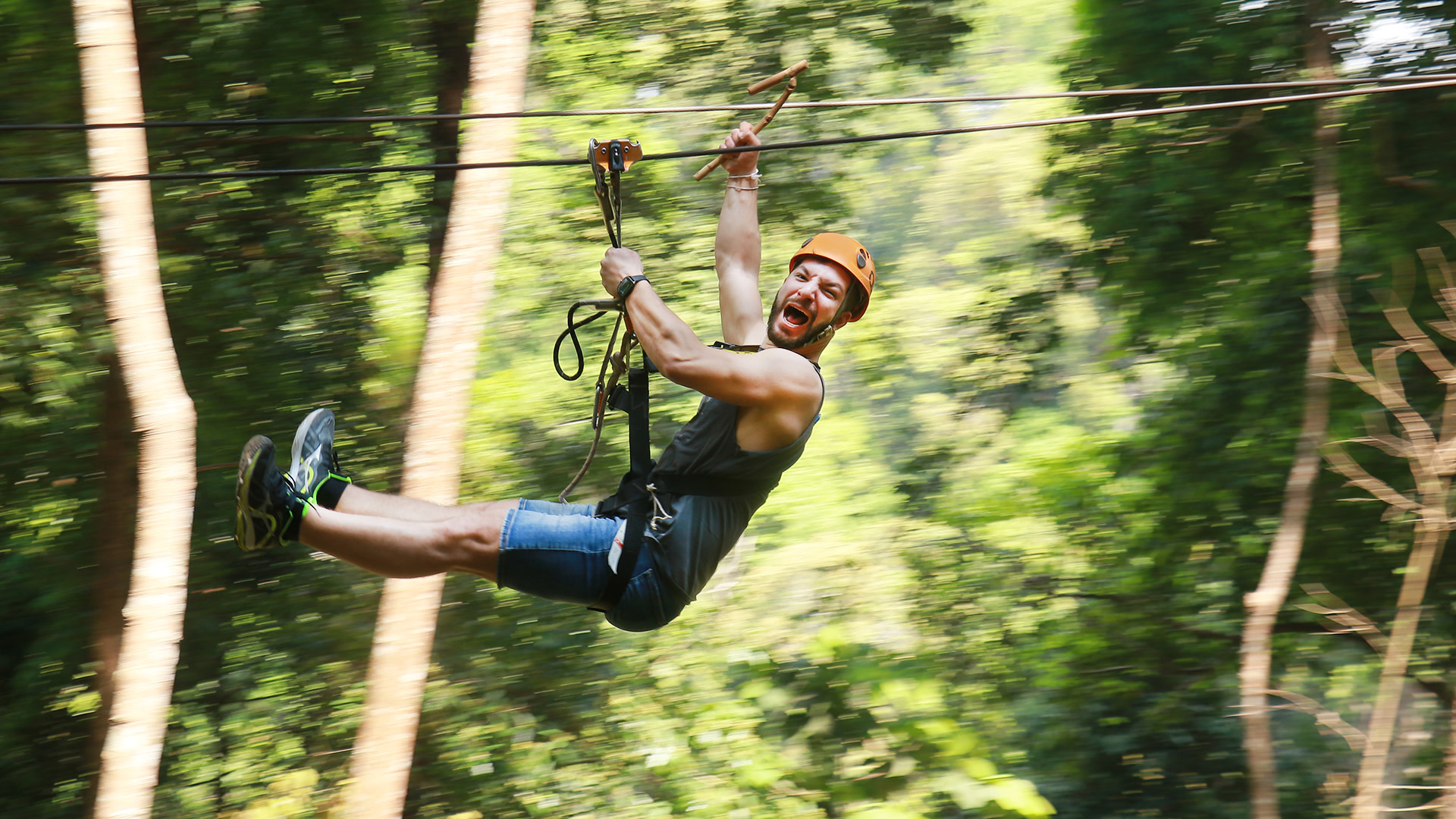 Чиангмай: Приключение на зиплайне Flying Tiger