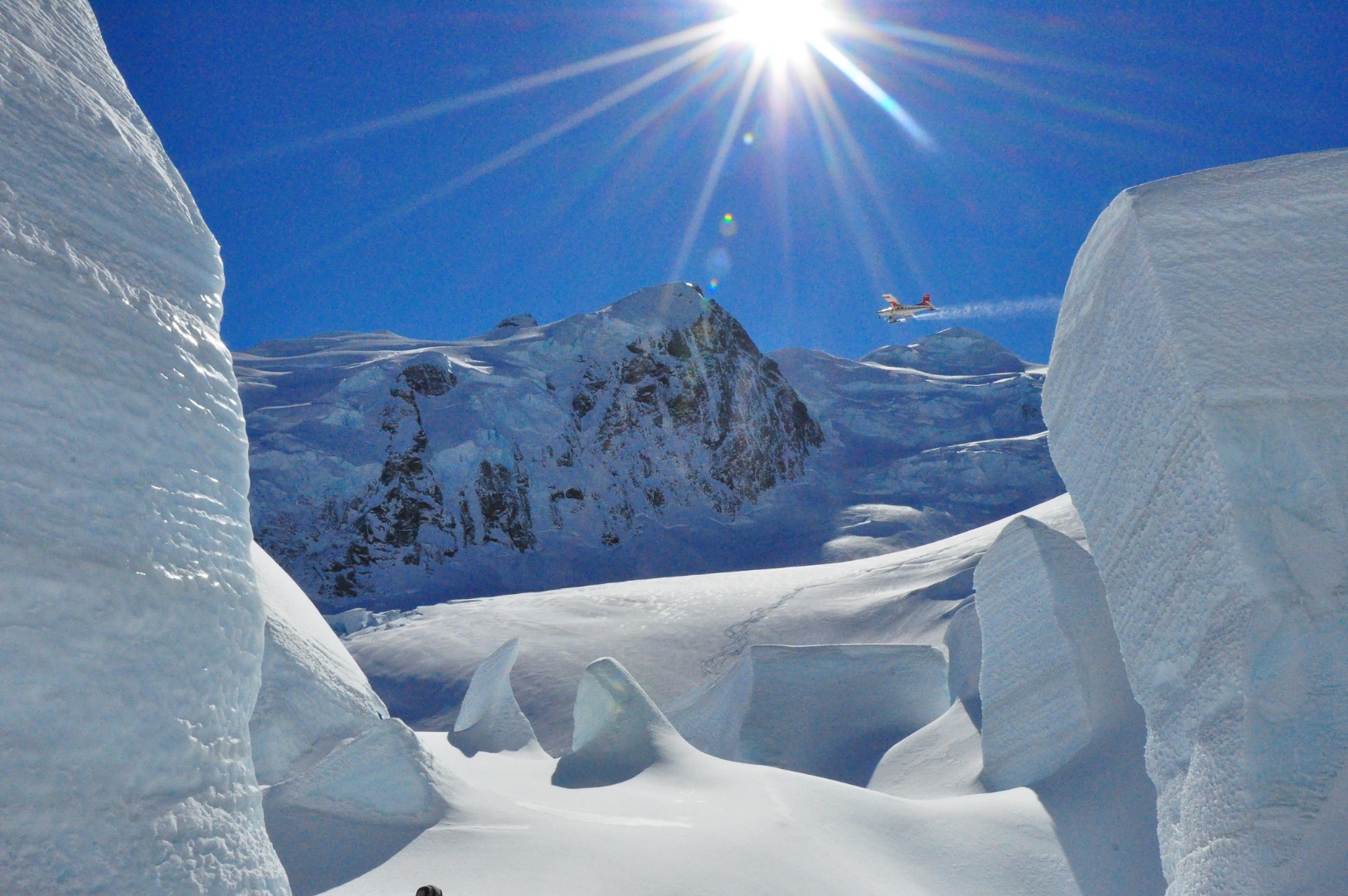 雪上飛機＆直升機觀光體驗（含降落冰川）