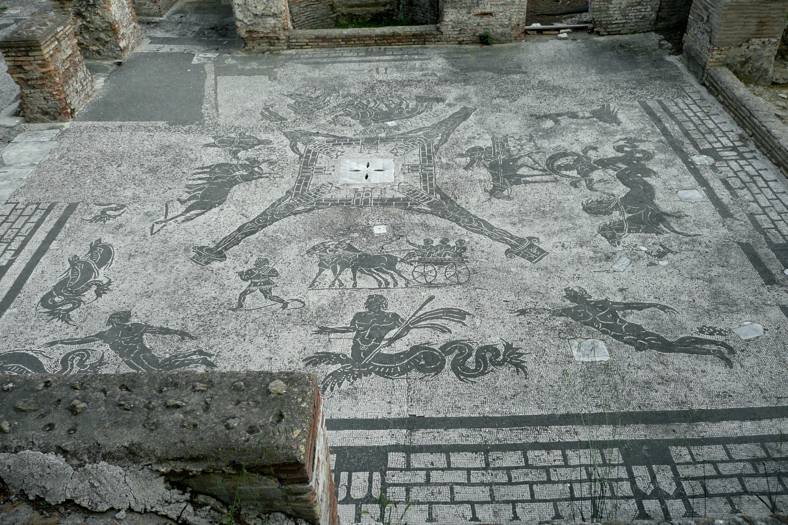 Ostia Antica Guided Half-Day Tour by Train