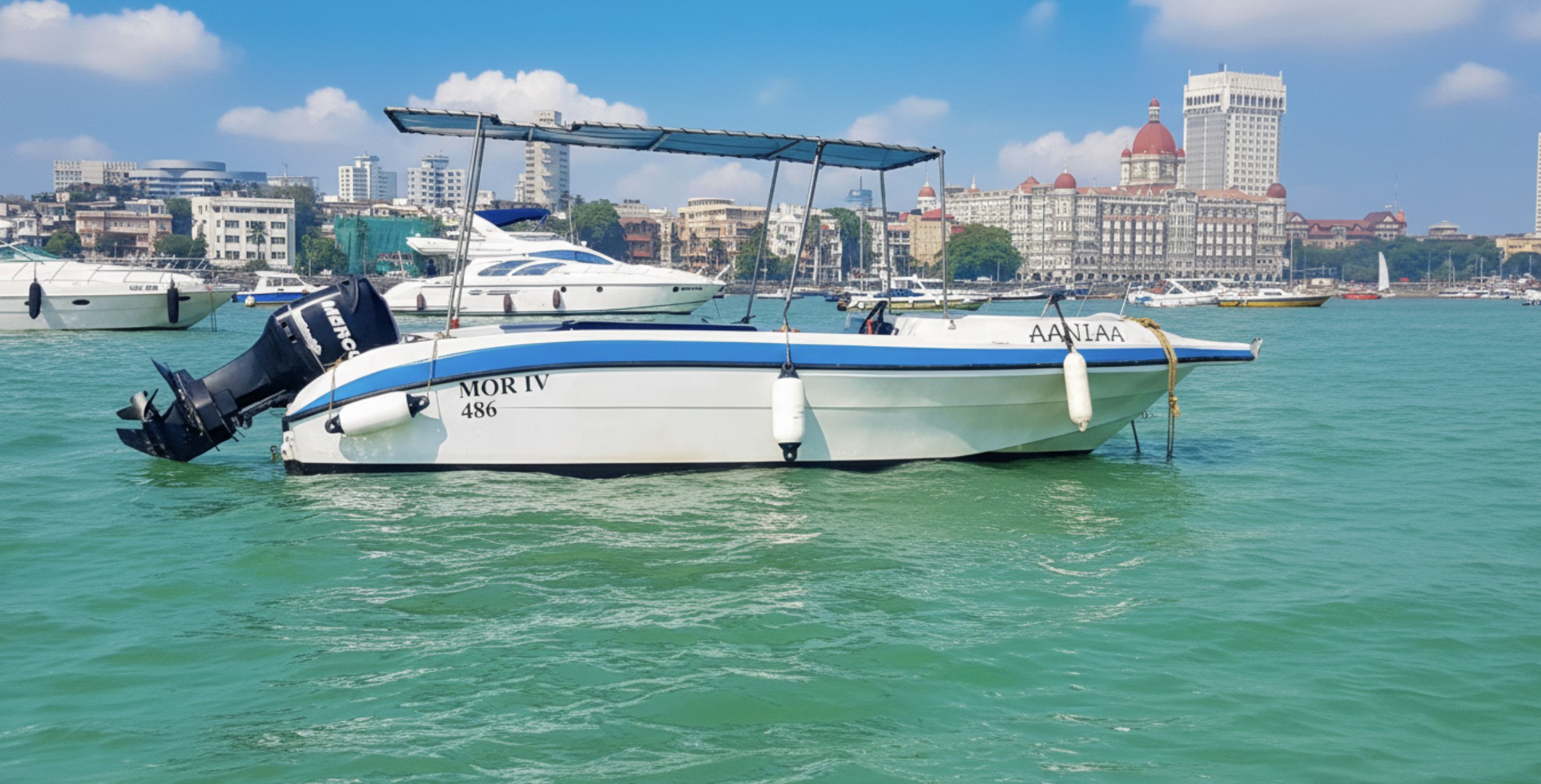 Private Speed Boat Mumbai to Mandwa/ Alibag