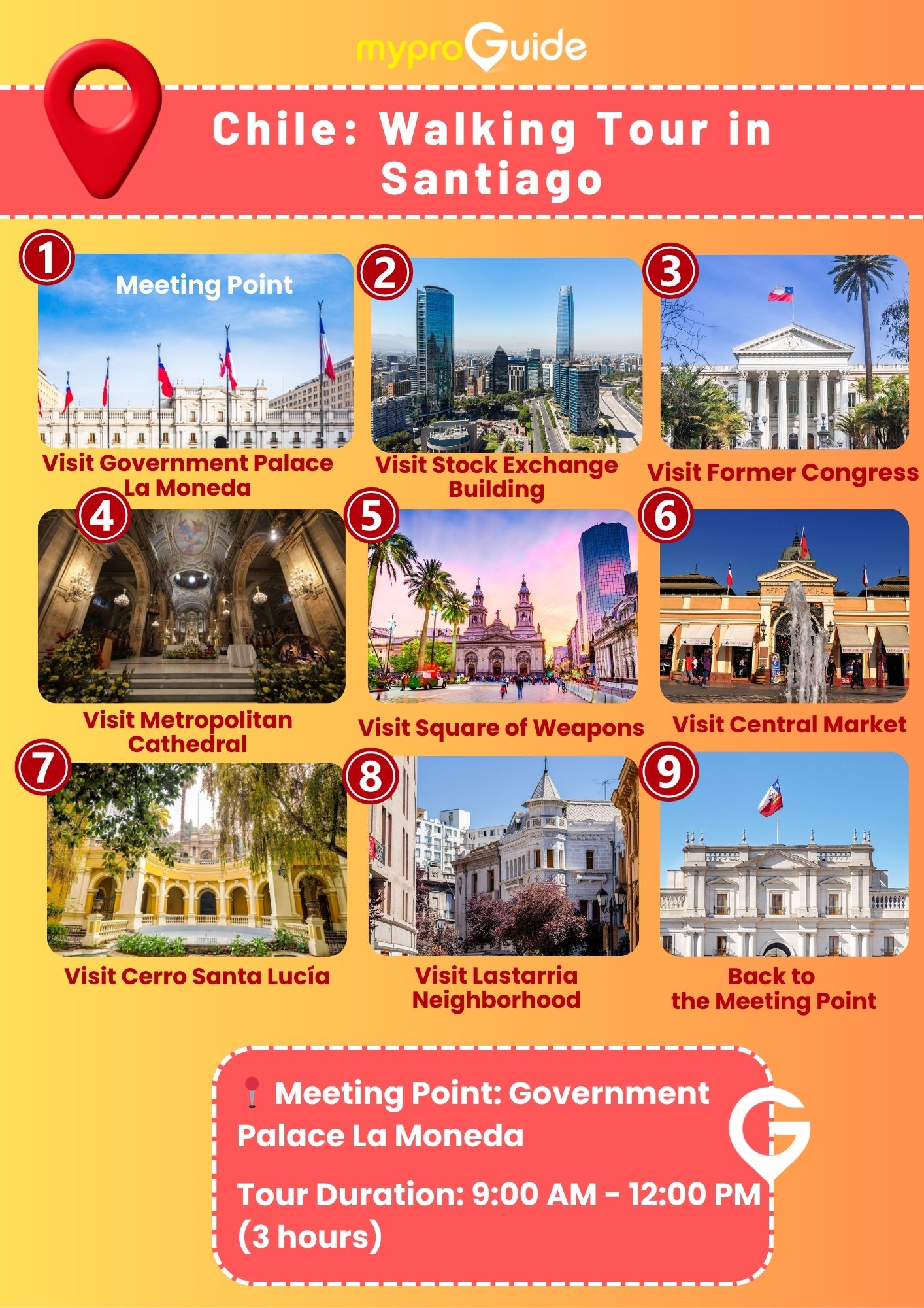 Explore Santiago’s historic heart with expert guidance through culture, architecture, and lively streets