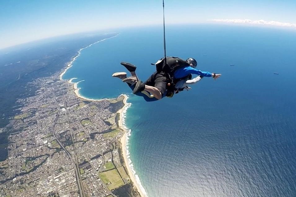 臥龍崗高空跳傘體驗（雪梨出發）