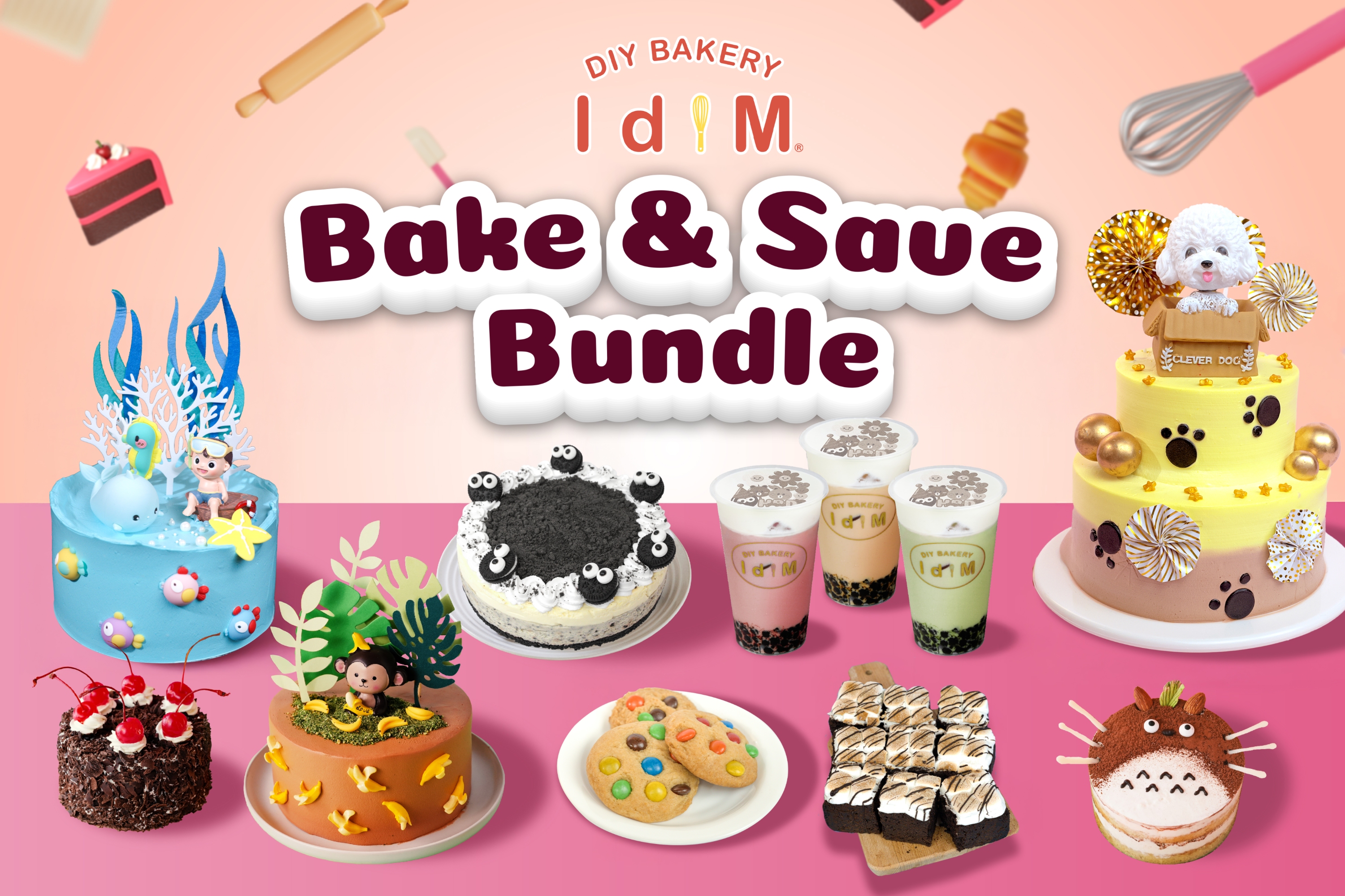 DIY Baking Experience in SM Megamall by IDIM DIY Bakery