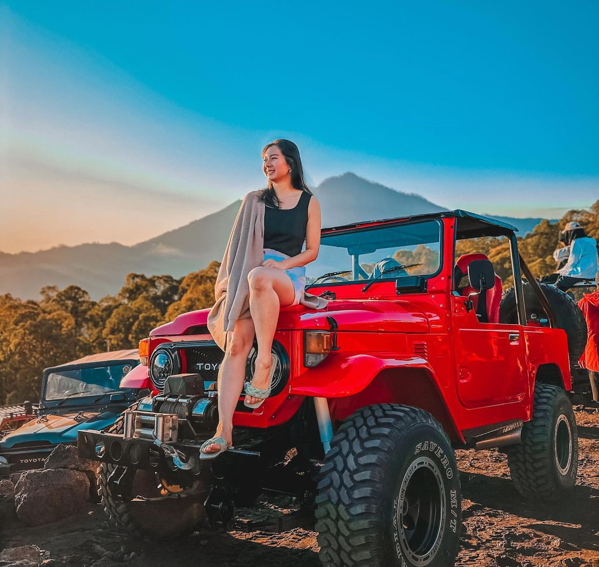Eco-conscious Mount Batur Sunrise Jeep Tour Optional Photographer