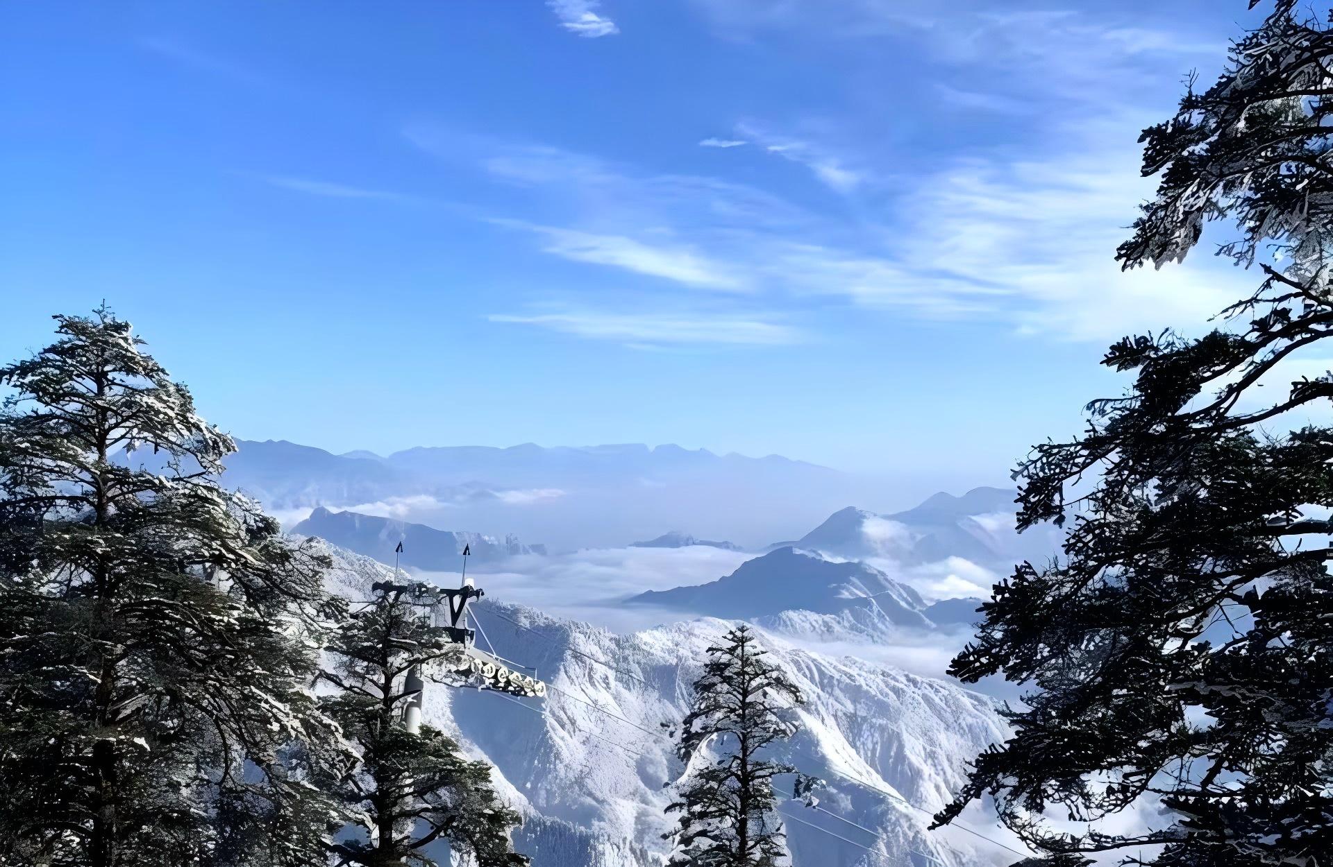 四川西嶺雪山一日遊