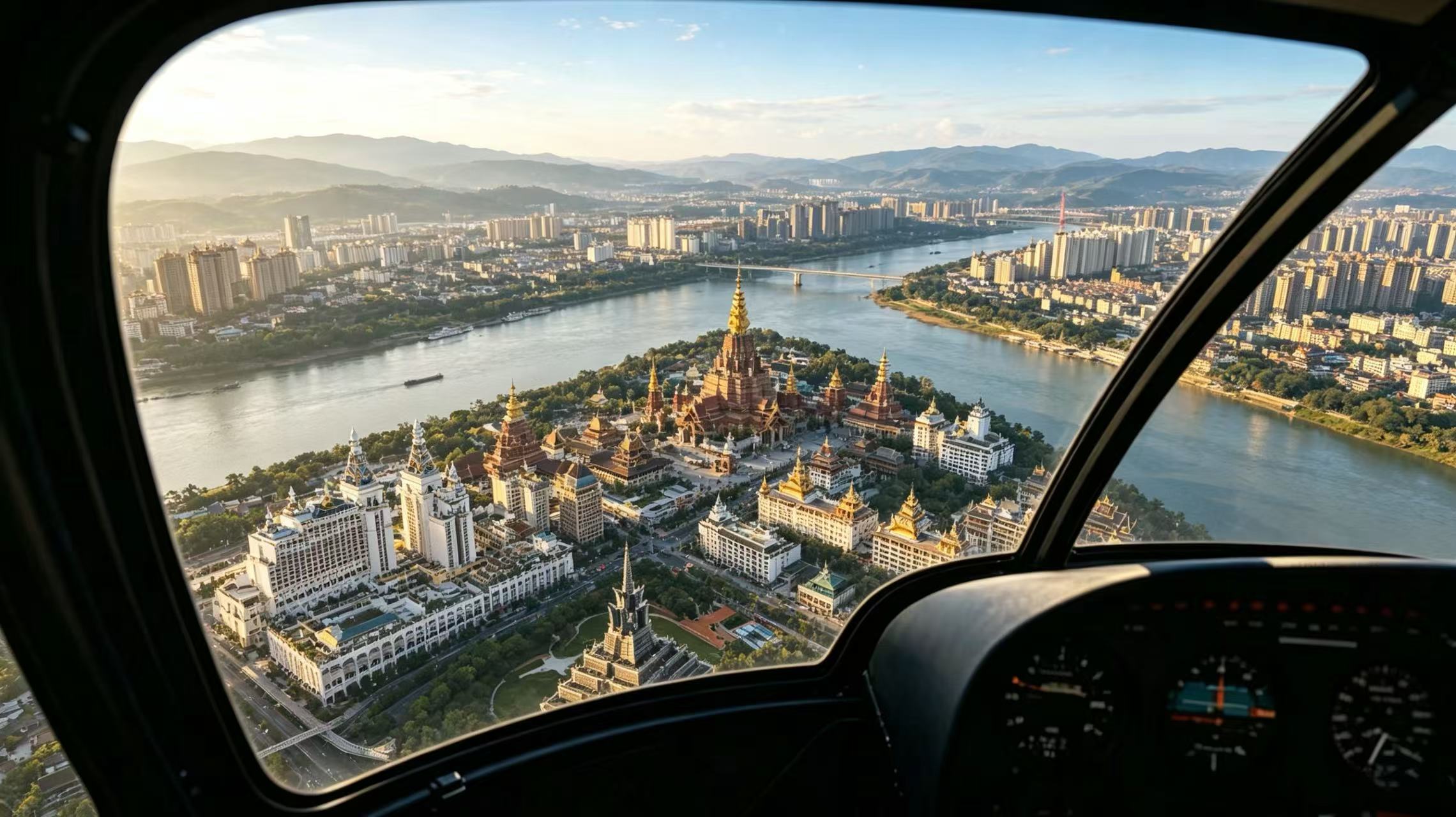 Xishuangbanna Helicopter Flight Experience