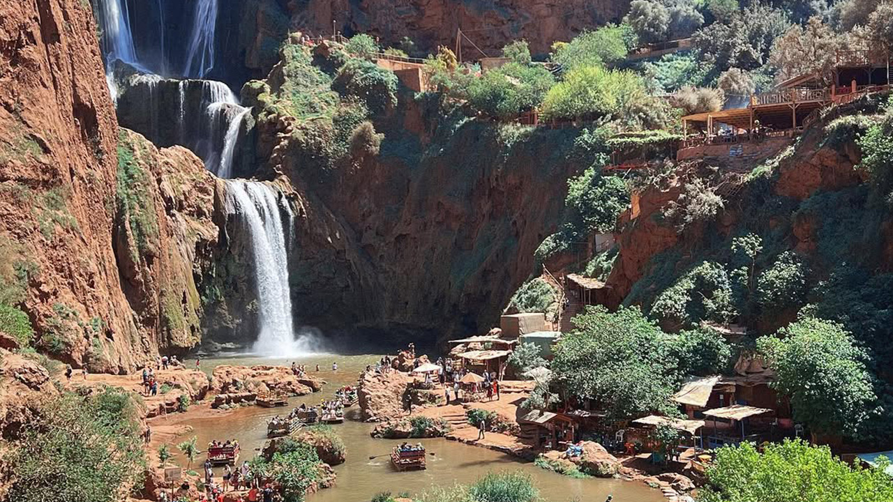 Full-Day Ouzoud Waterfalls Trip from Marrakech with Guide & Boat
