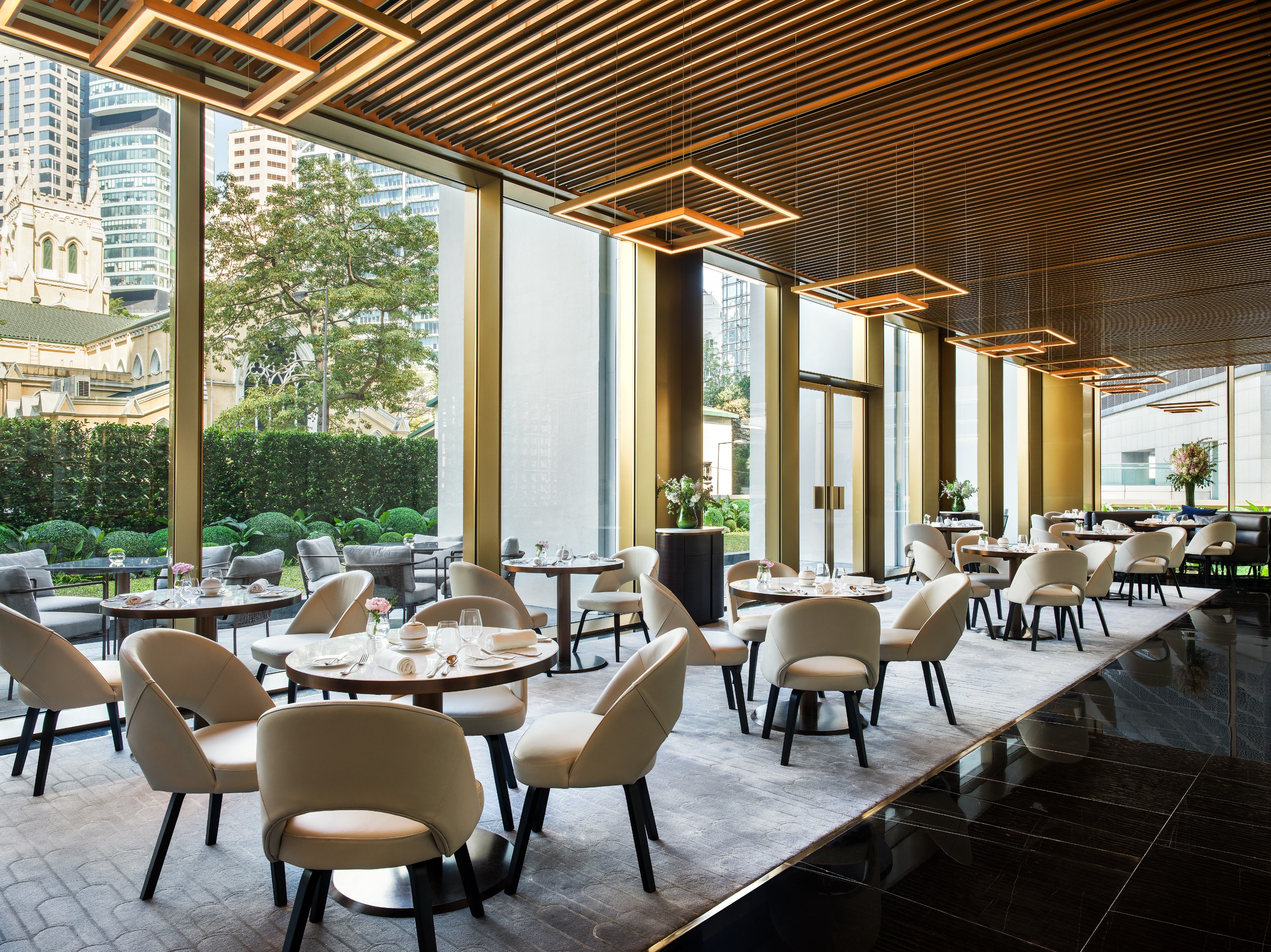 香港美利酒店 The Murray ｜Garden Lounge｜午市套餐、下午茶、半自助晚餐