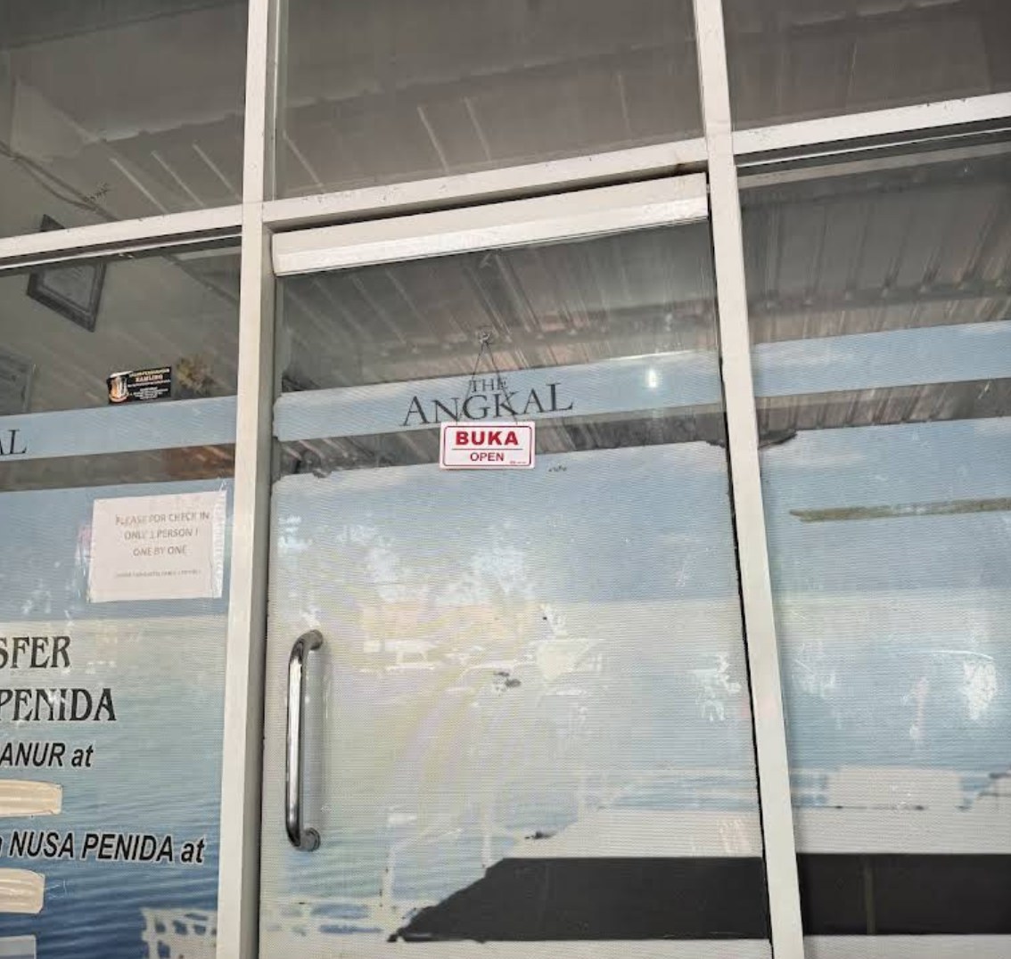 Angkal Sanur redemption counter