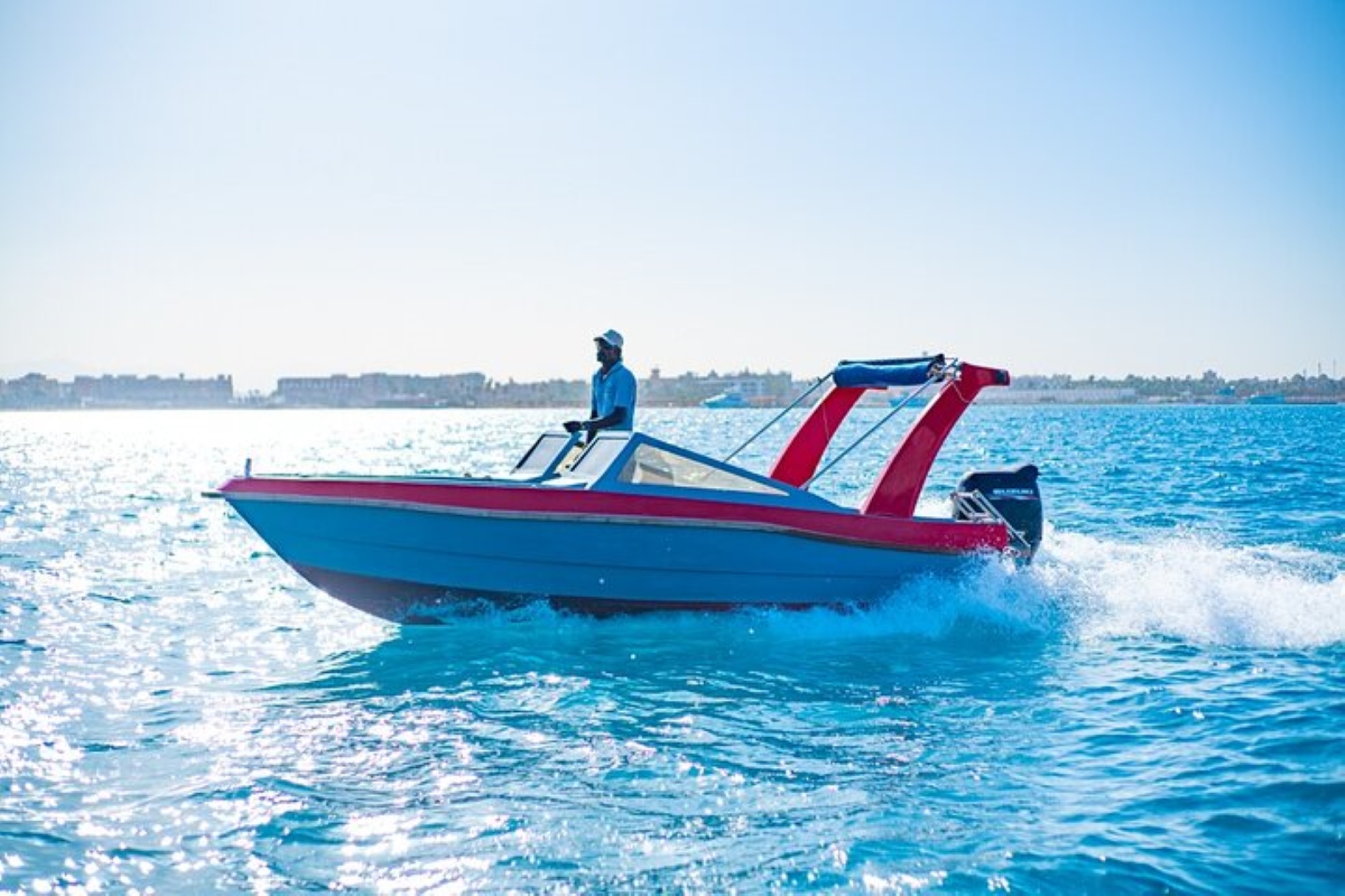 Private Speed boat to Orange Bay & Snorkeling W/Transfer-Hurghada