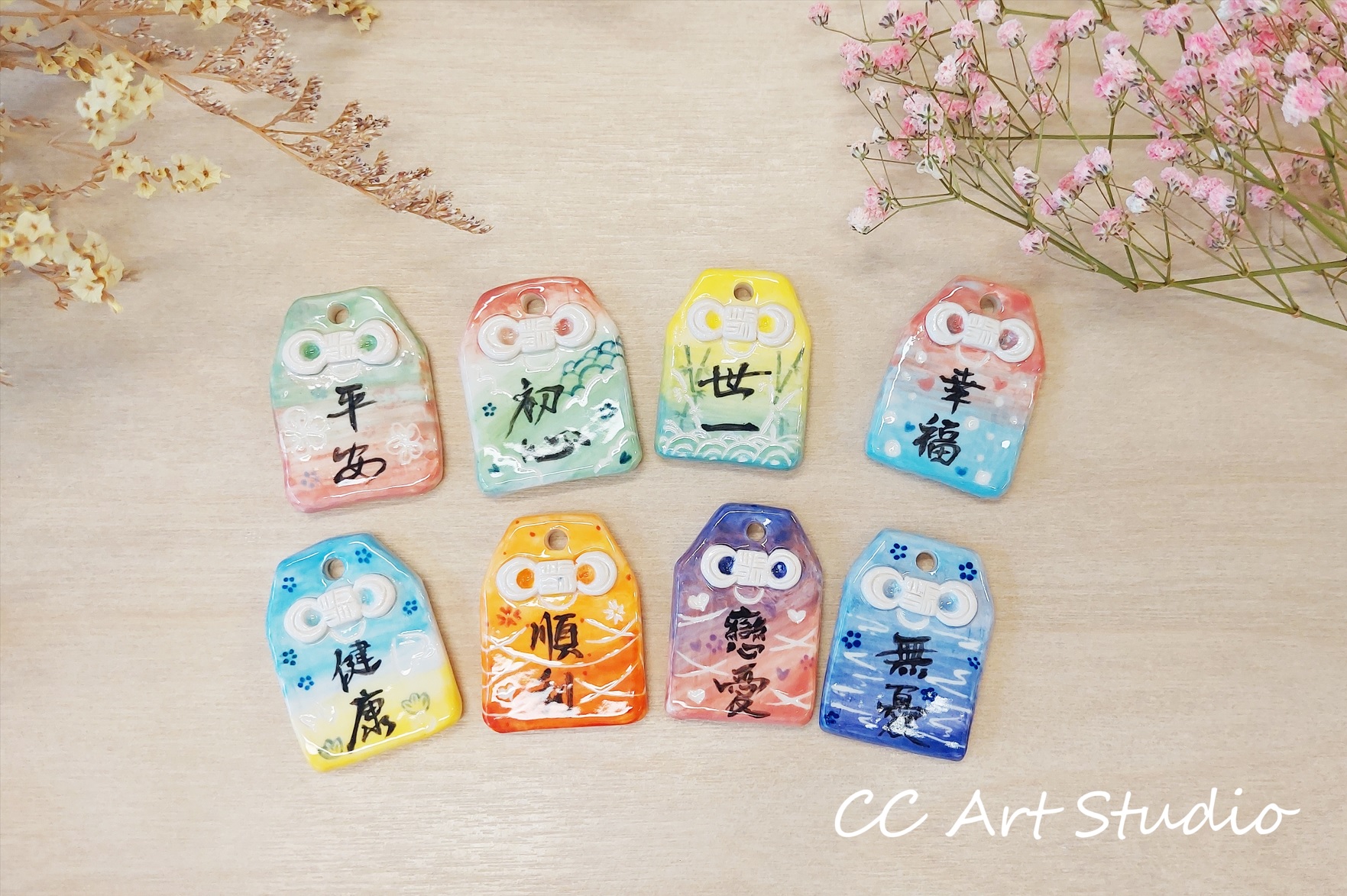 【買一送一】御守/達摩/招財猫工作坊｜陶瓷面授或線上禮物製作｜太子