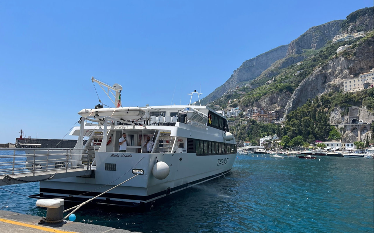 Naples - Positano Ferry Ticket