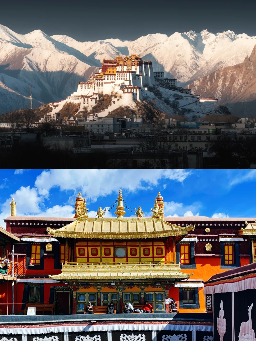 西藏林芝桃花6日（天后同款瑞吉/松贊系列+南迦巴瓦日照金山&平措康桑雪裡酒店+嘎拉桃花村+索松村+卡若拉冰川+私導講解布達拉宮大昭寺）