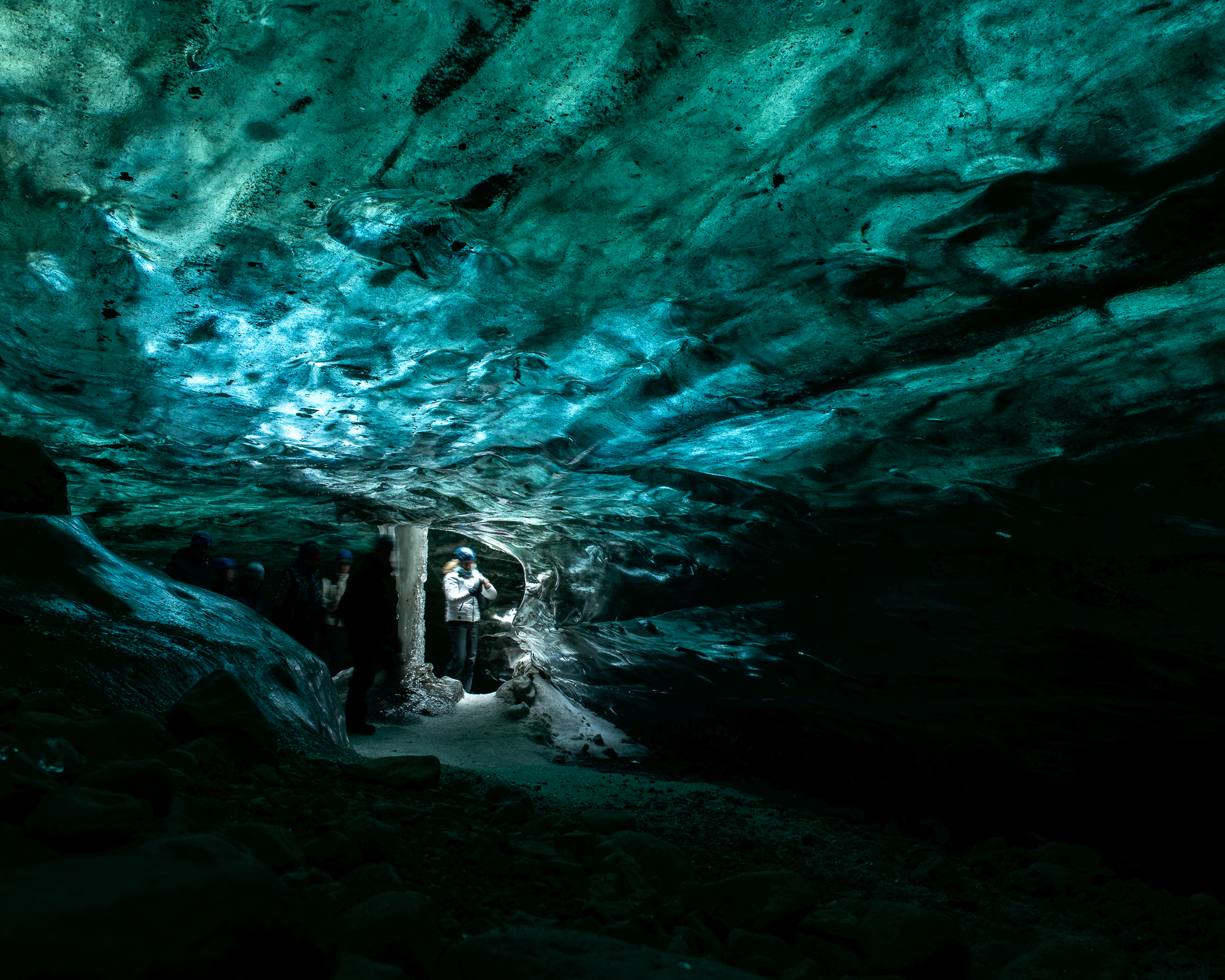 From Jökulsárlón: Vatnajökull Glacier Blue Ice Cave Tour