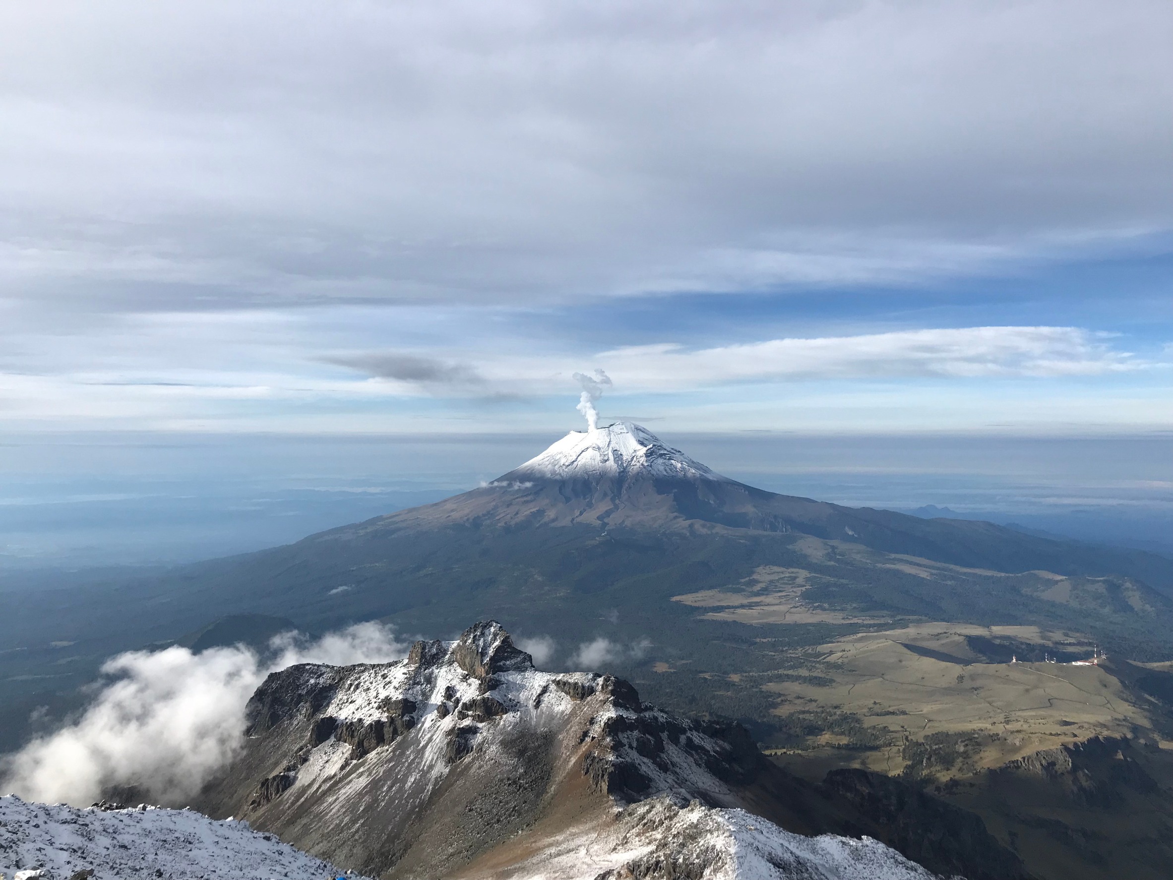 Iztaccihuatl Volcano Hike with an Alpinist