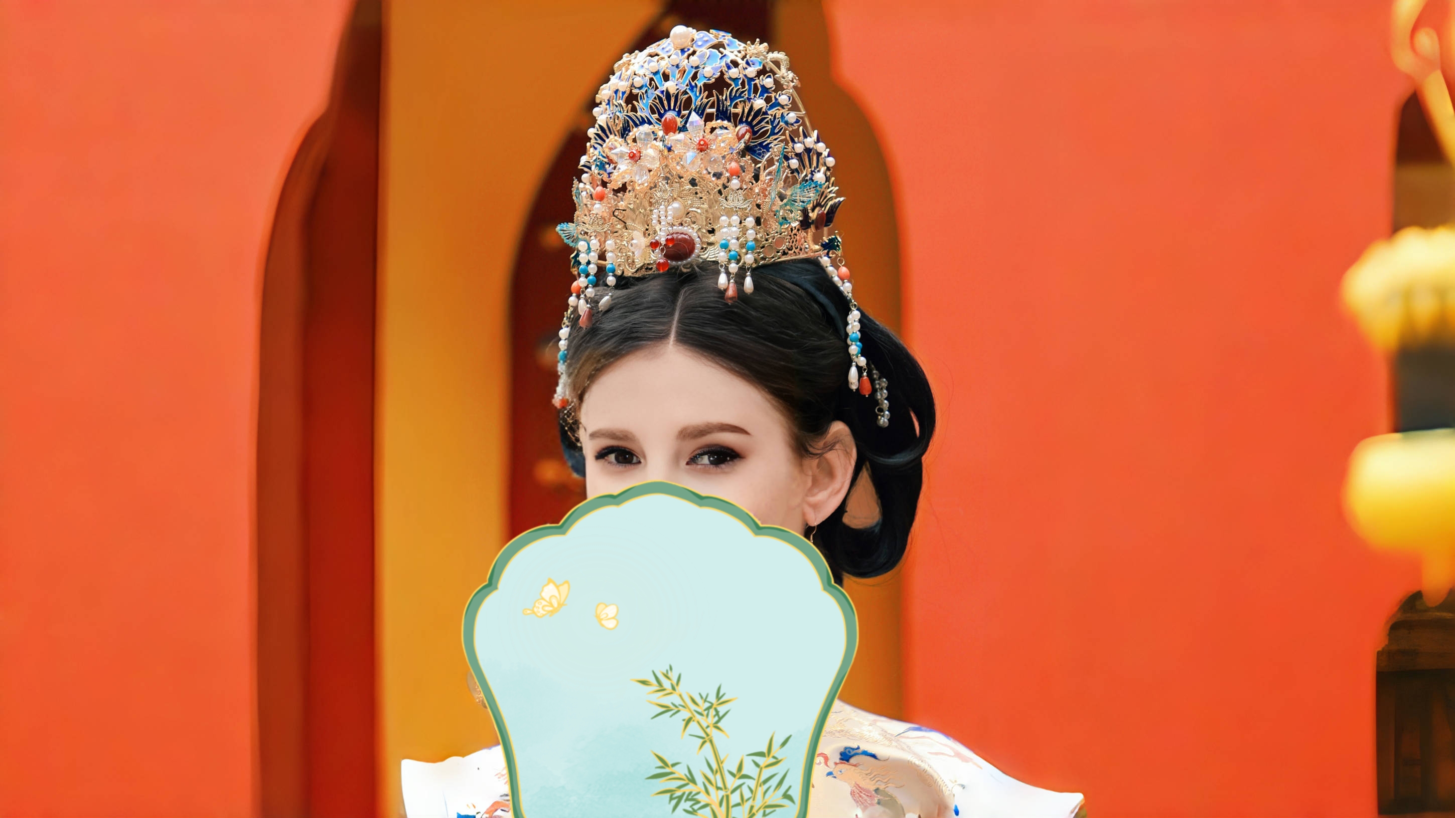 北京:中國明朝宮廷古裝寫真攝影